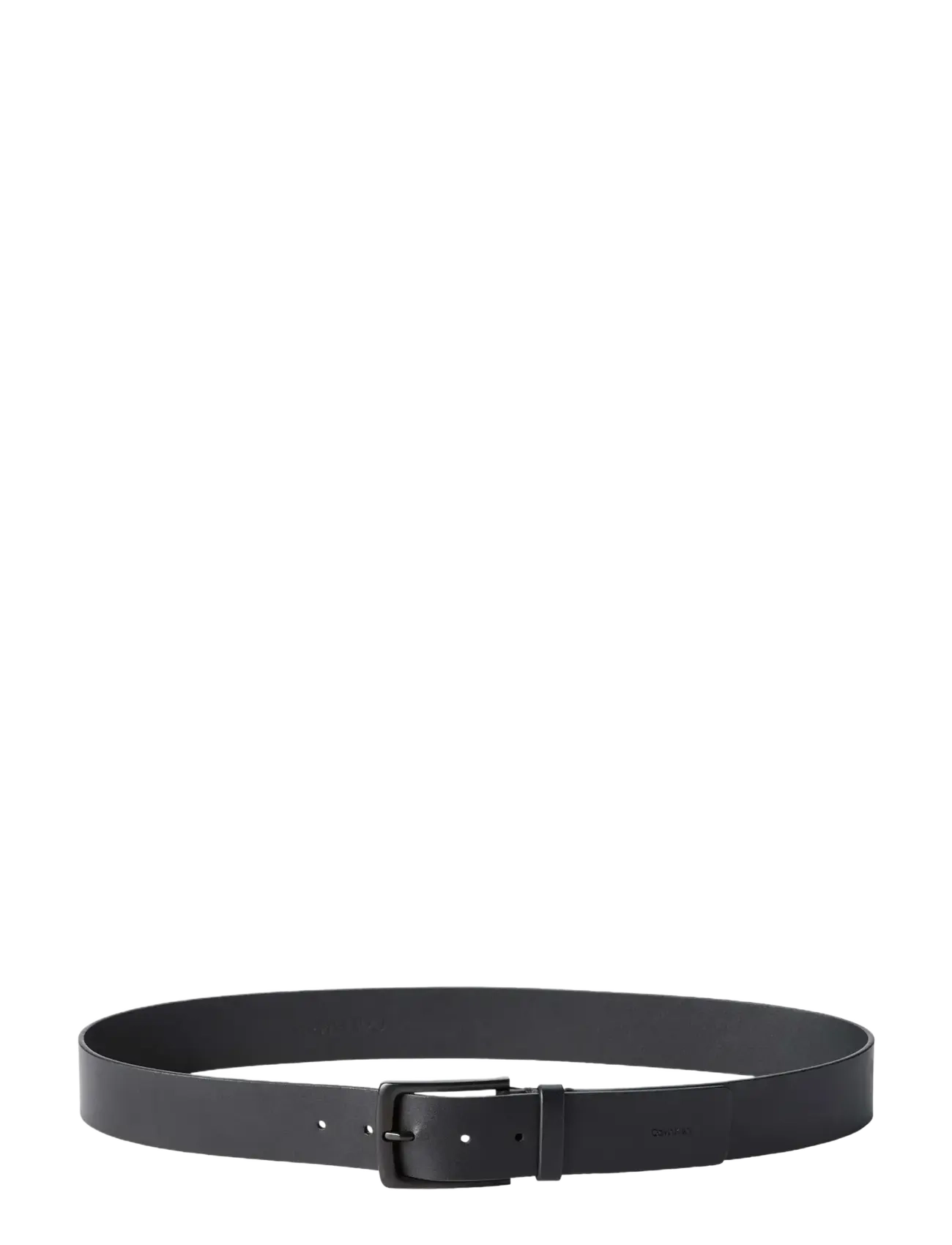 Calvin Klein - CASUAL PIN BUCKLE SMOOTH 40MM FI - klassische gürtel - black matte black - 1