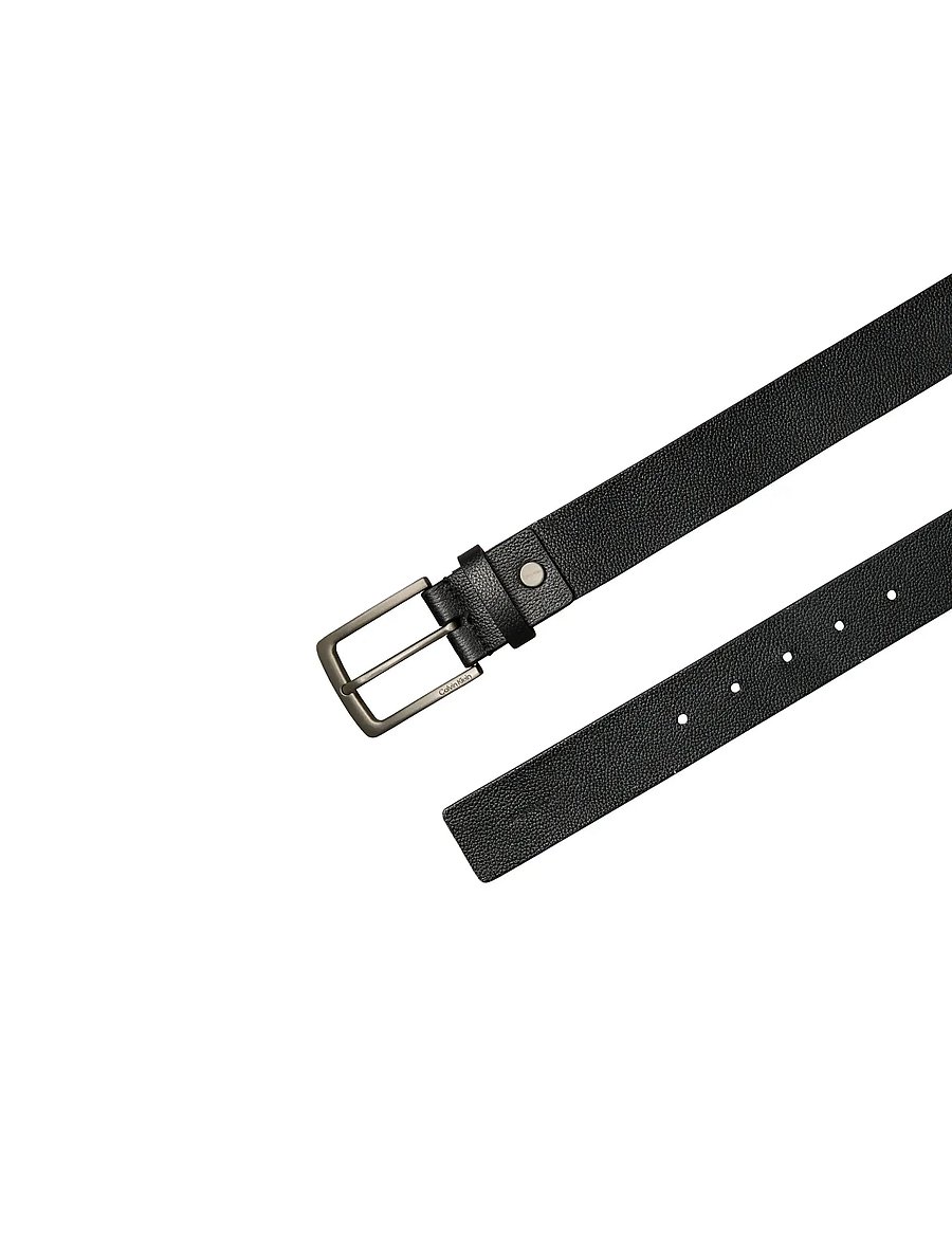 Calvin Klein - CASUAL PIN BUCKLE PEBBLE 35MM AD - klassiske bælter - black brushed nickel - 2