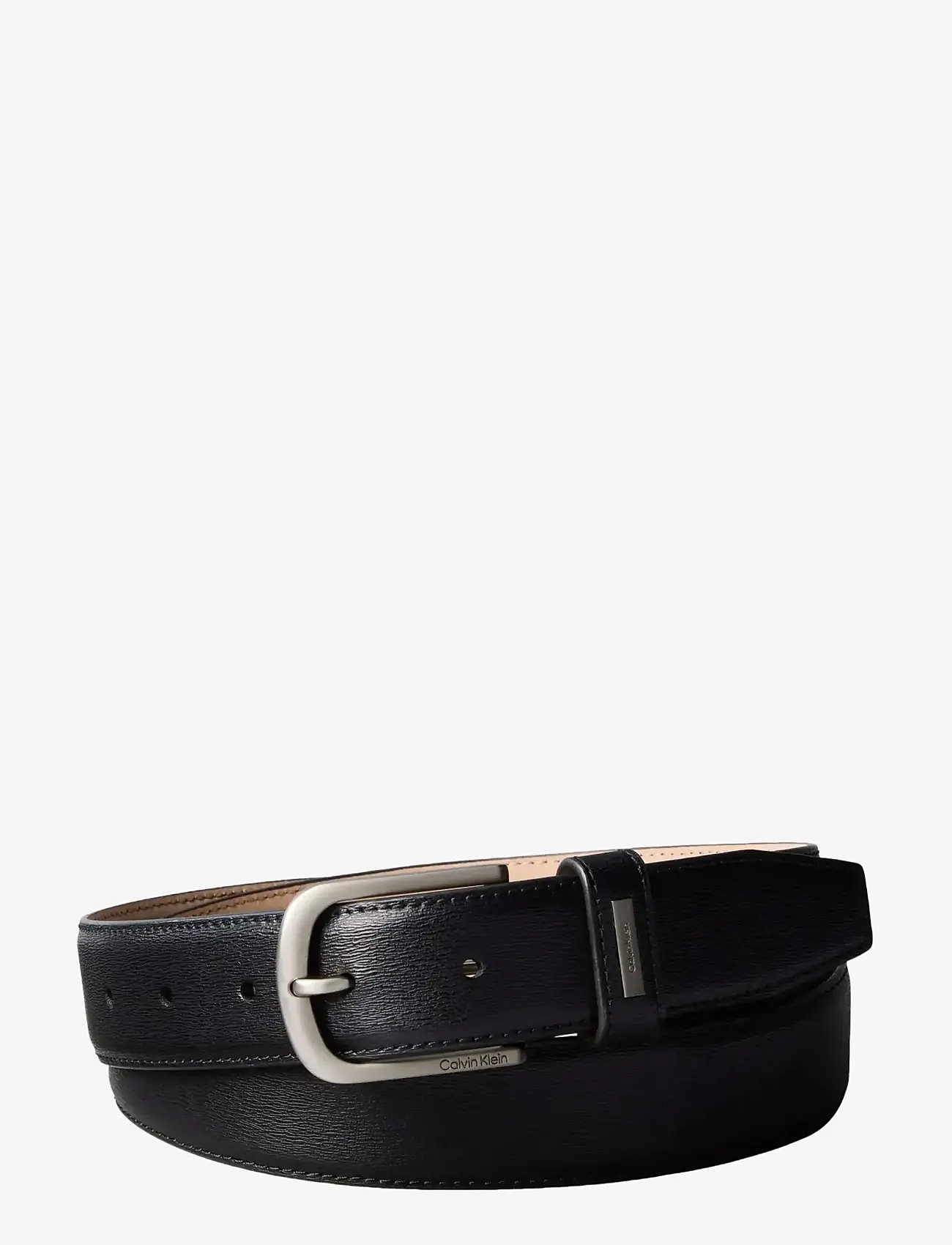 Calvin Klein - CASUAL PIN BUCKLE 32MM FIXED - klassikalised vööd - black   brushed nickel - 0