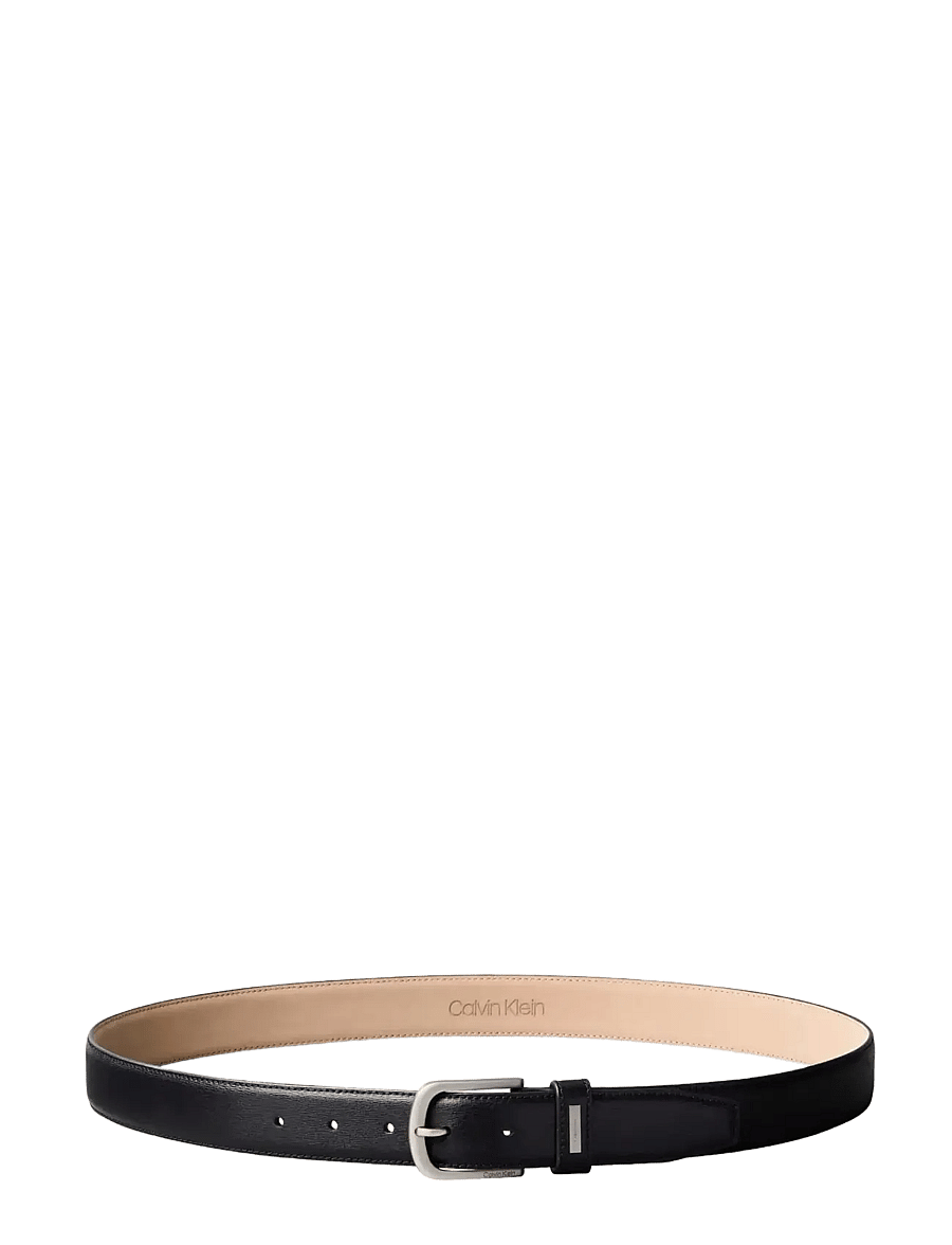 Calvin Klein - CASUAL PIN BUCKLE 32MM FIXED - klassische gürtel - black brushed nickel - 1