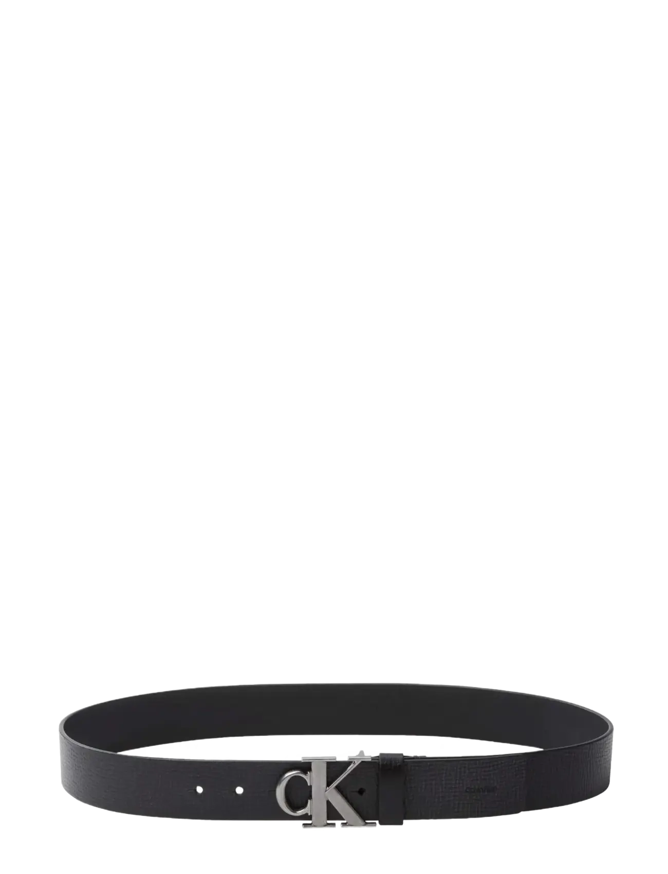 Calvin Klein - CK BUCKLE 40MM FIXED - belter - black antique silver - 2