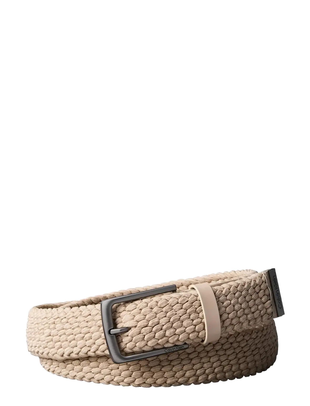Calvin Klein CASUAL PIN BUCKLE  35MM FIXED - - Accessoires - STONY BEIGE / beige