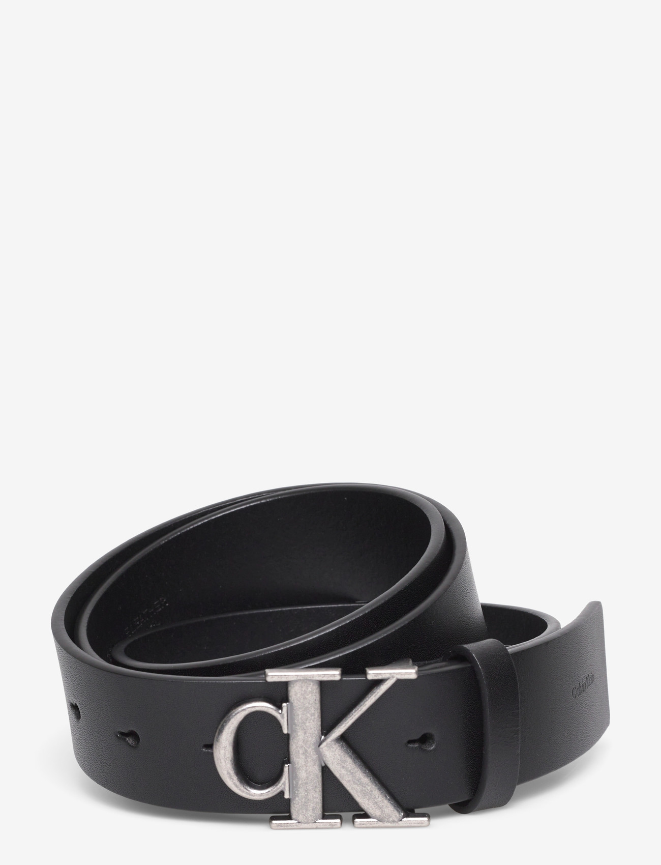 Calvin Klein - CK BUCKLE SMOOTH 35MM - fødselsdagsgaver - black antique silver - 0