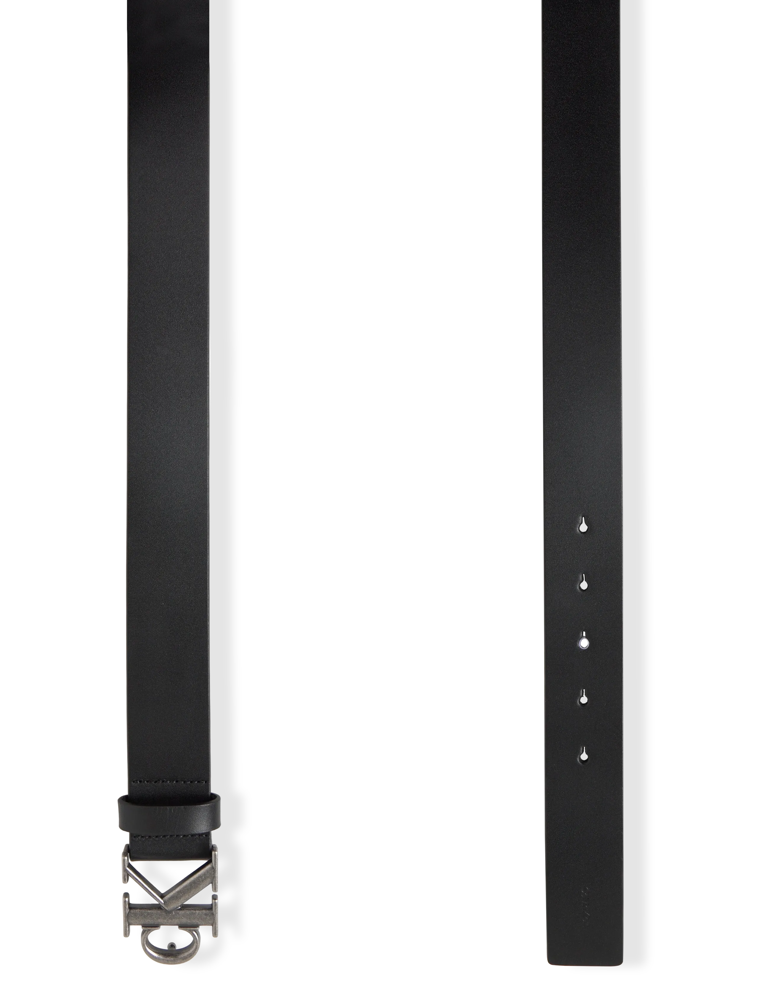 Calvin Klein - CK BUCKLE SMOOTH 35MM - sünnipäevakingitused - black antique silver - 1