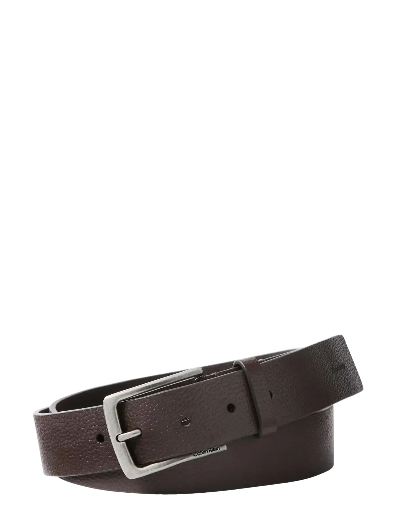 Calvin Klein Casual Pin Buckle Pebble 35Mm, 100, Belts, Braun - Classic Männerswear