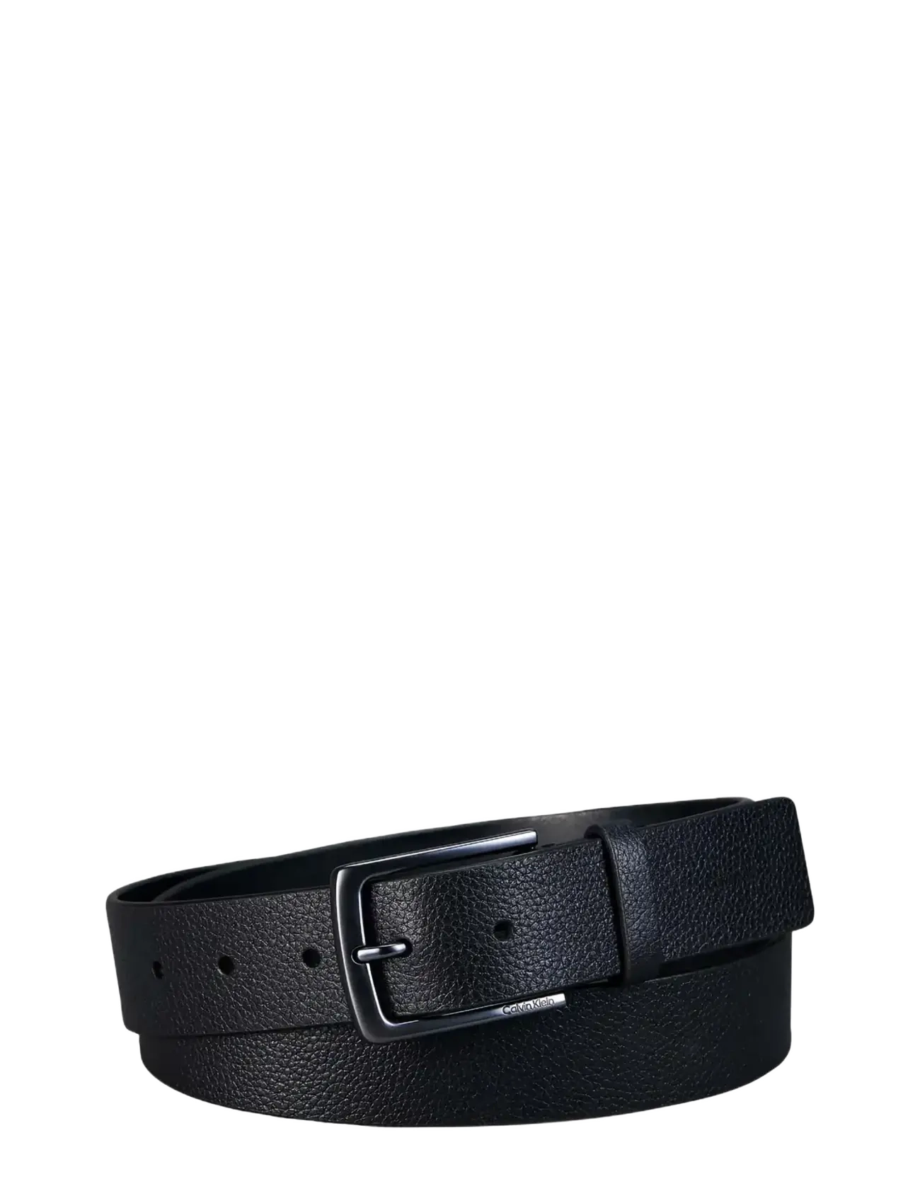 Calvin Klein Casual Pin Buckle Pebble 35Mm, 115, Belts, Schwarz - Classic Männerswear