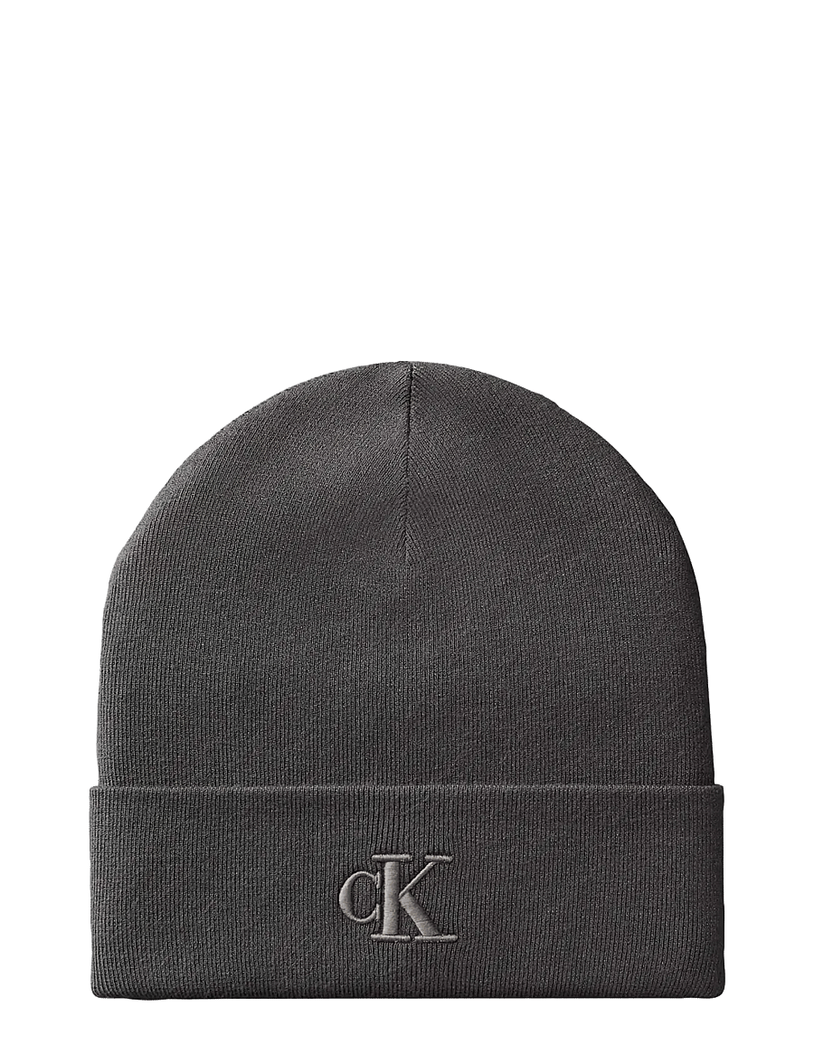 Calvin Klein - CK FINE RIB BEANIE - nach anlass kaufen - beluga - 0
