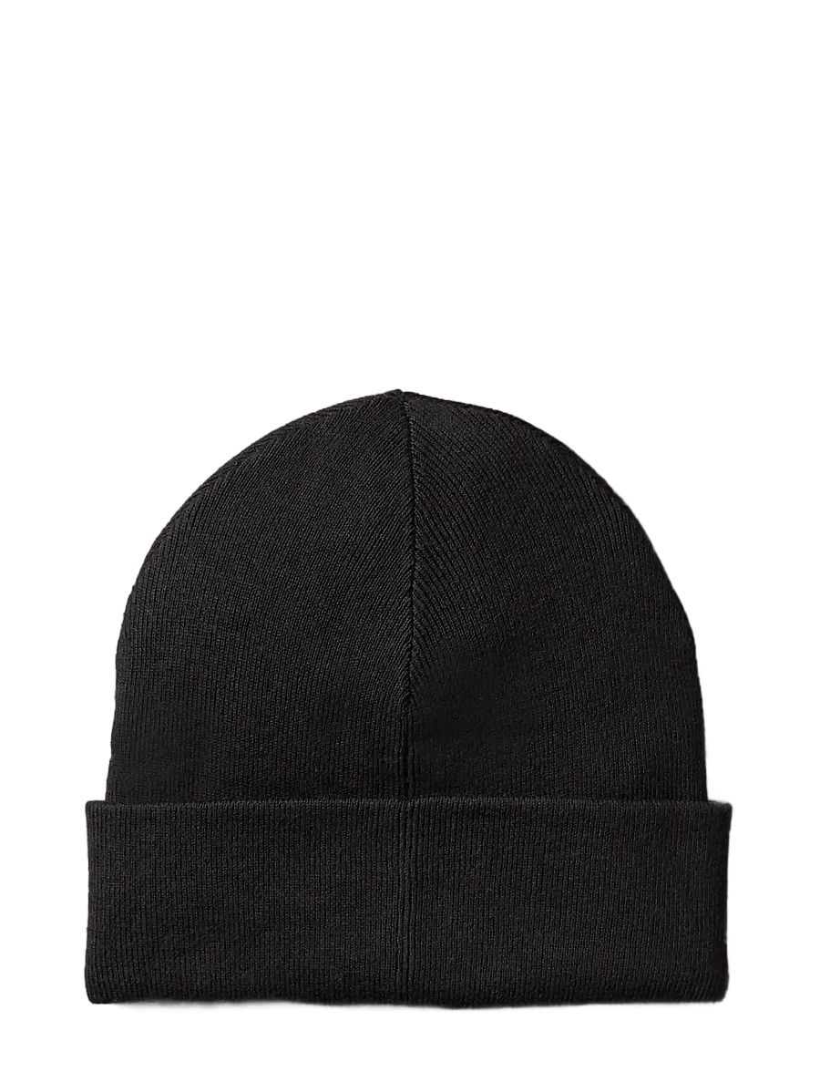Calvin Klein - CK FINE RIB BEANIE - shop efter anledning - black - 2