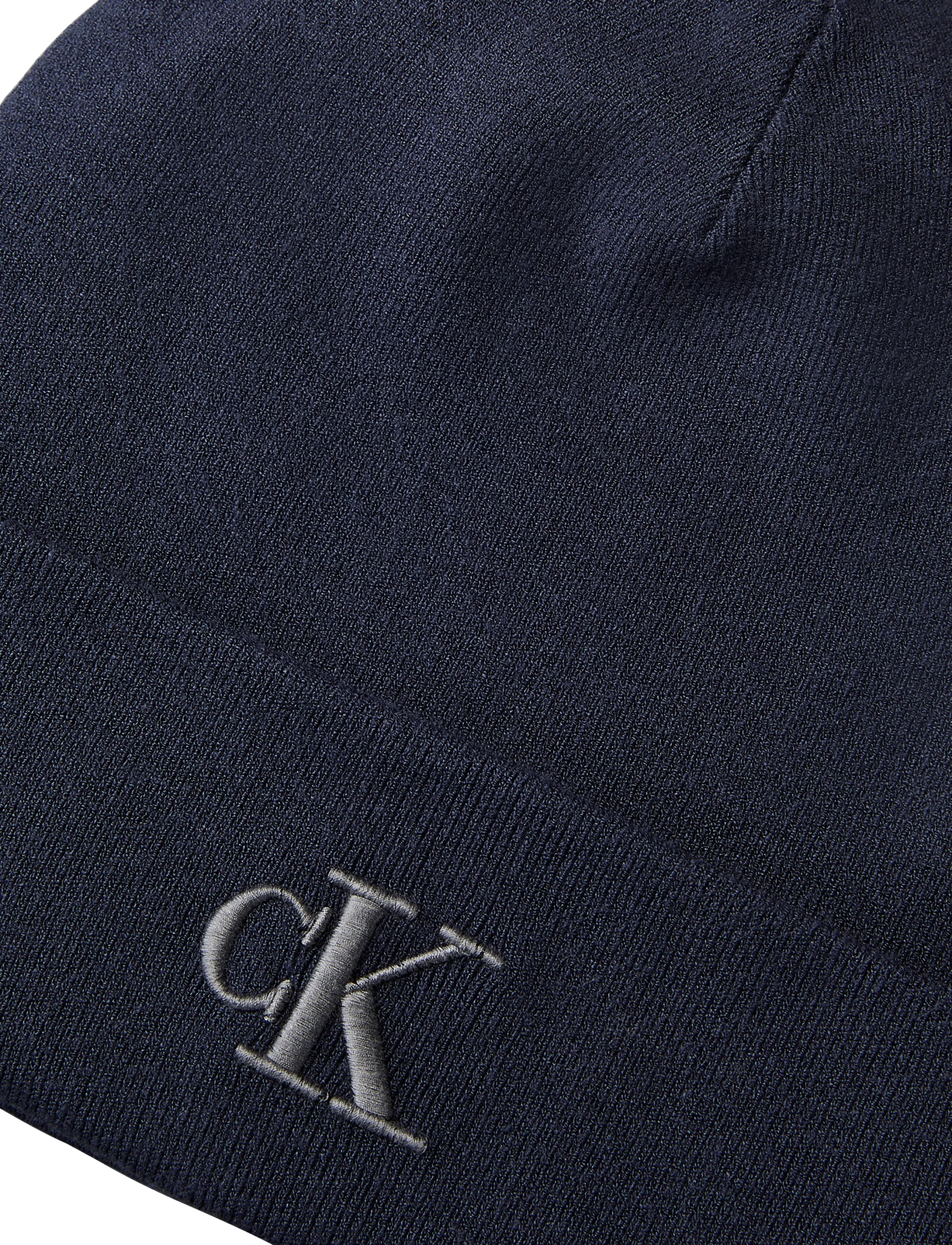 Calvin Klein - CK FINE RIB BEANIE - blue nights - 2