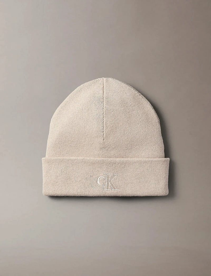Calvin Klein - CK FINE RIB BEANIE - osta olukorra järgi - chateau gray - 2