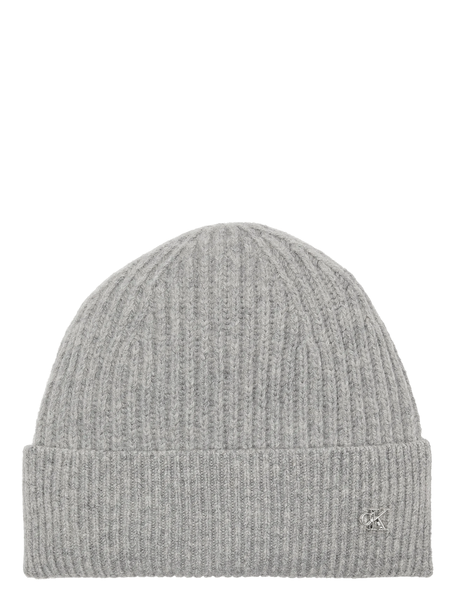 Calvin Klein - CK METAL WOOL BEANIE - nach anlass kaufen - light grey heather - 1