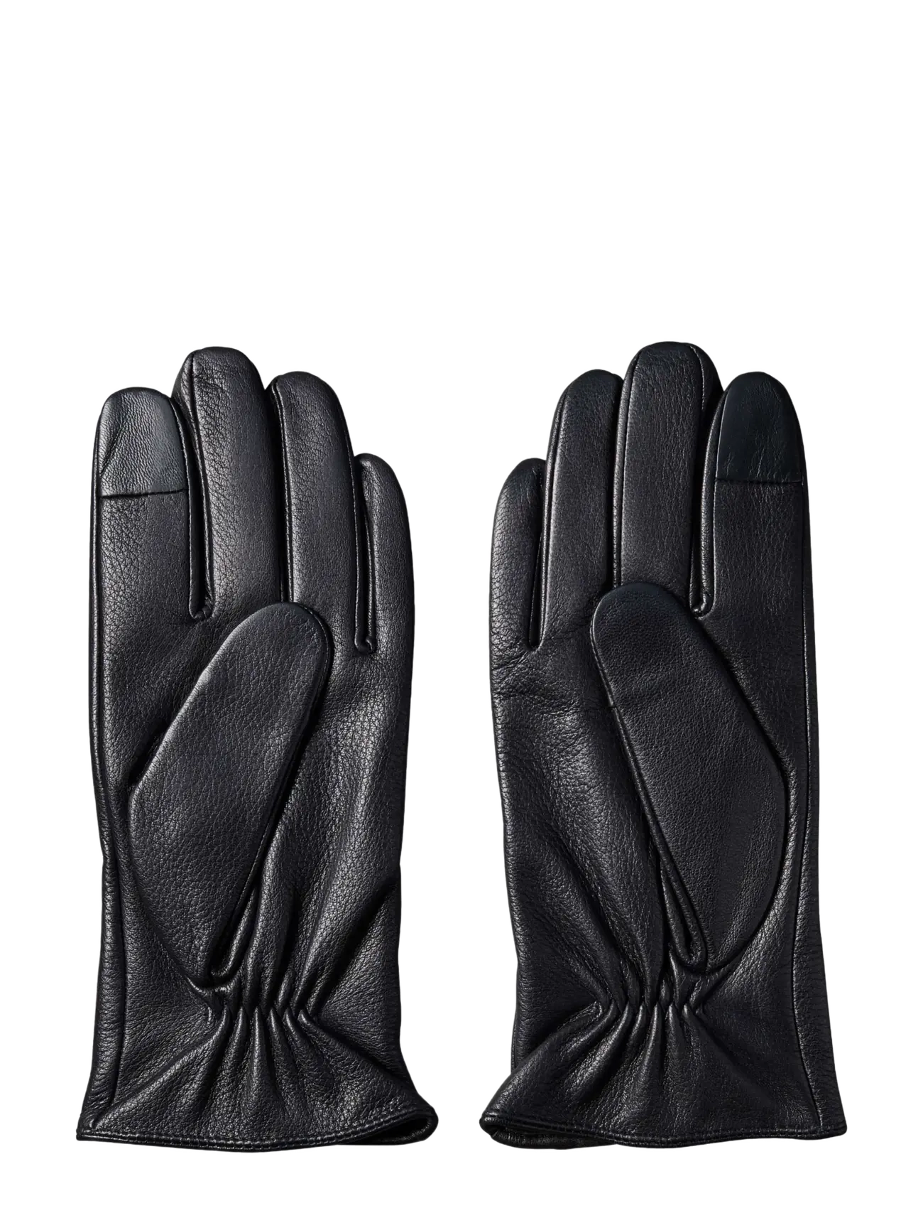 Calvin Klein - CLASSIC PEBBLE LEATHER GLOVES - osta olukorra järgi - black - 2