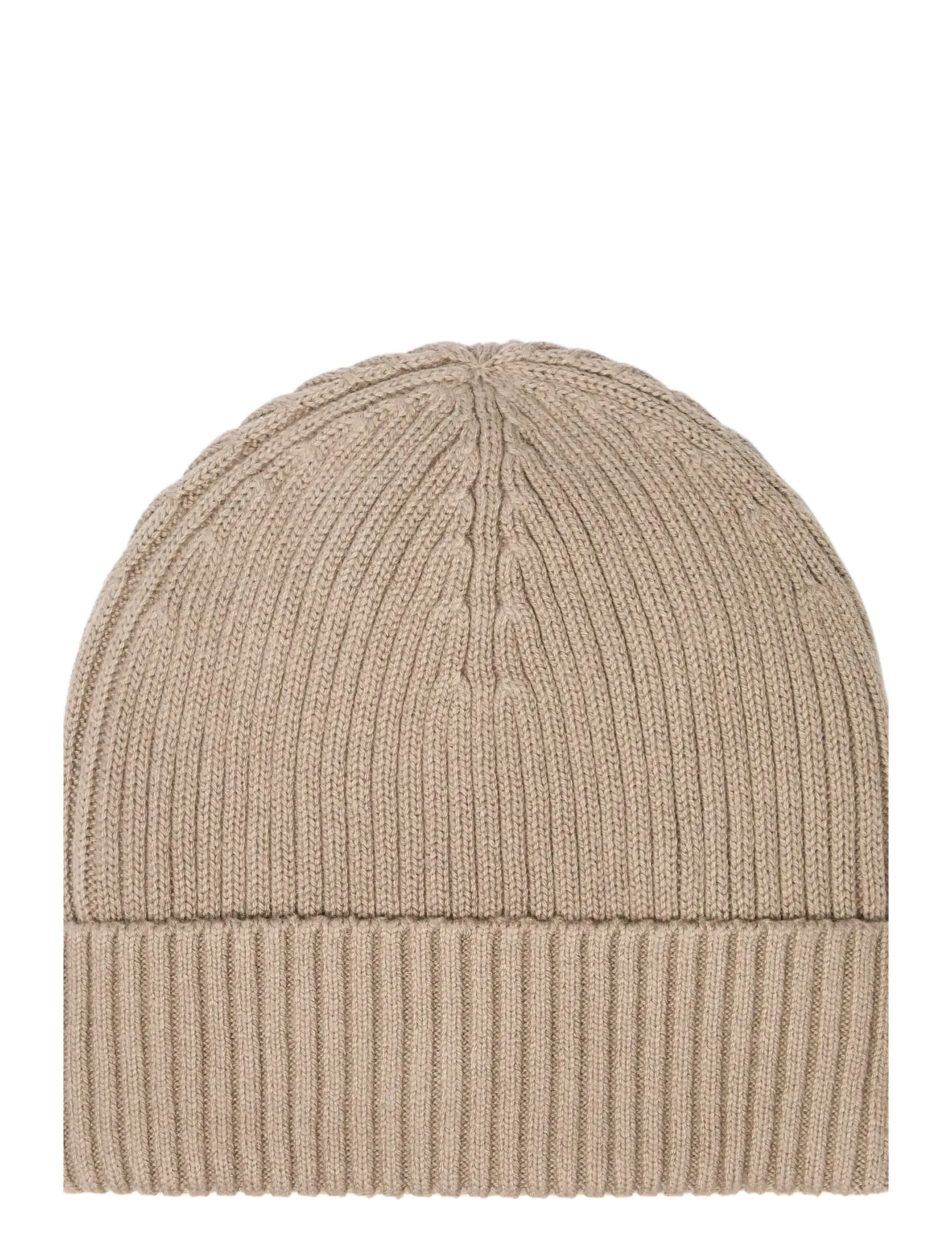 Calvin Klein - PATCH CHUNKY RIB COTTON BEANIE - osta olukorra järgi - brindle - 1