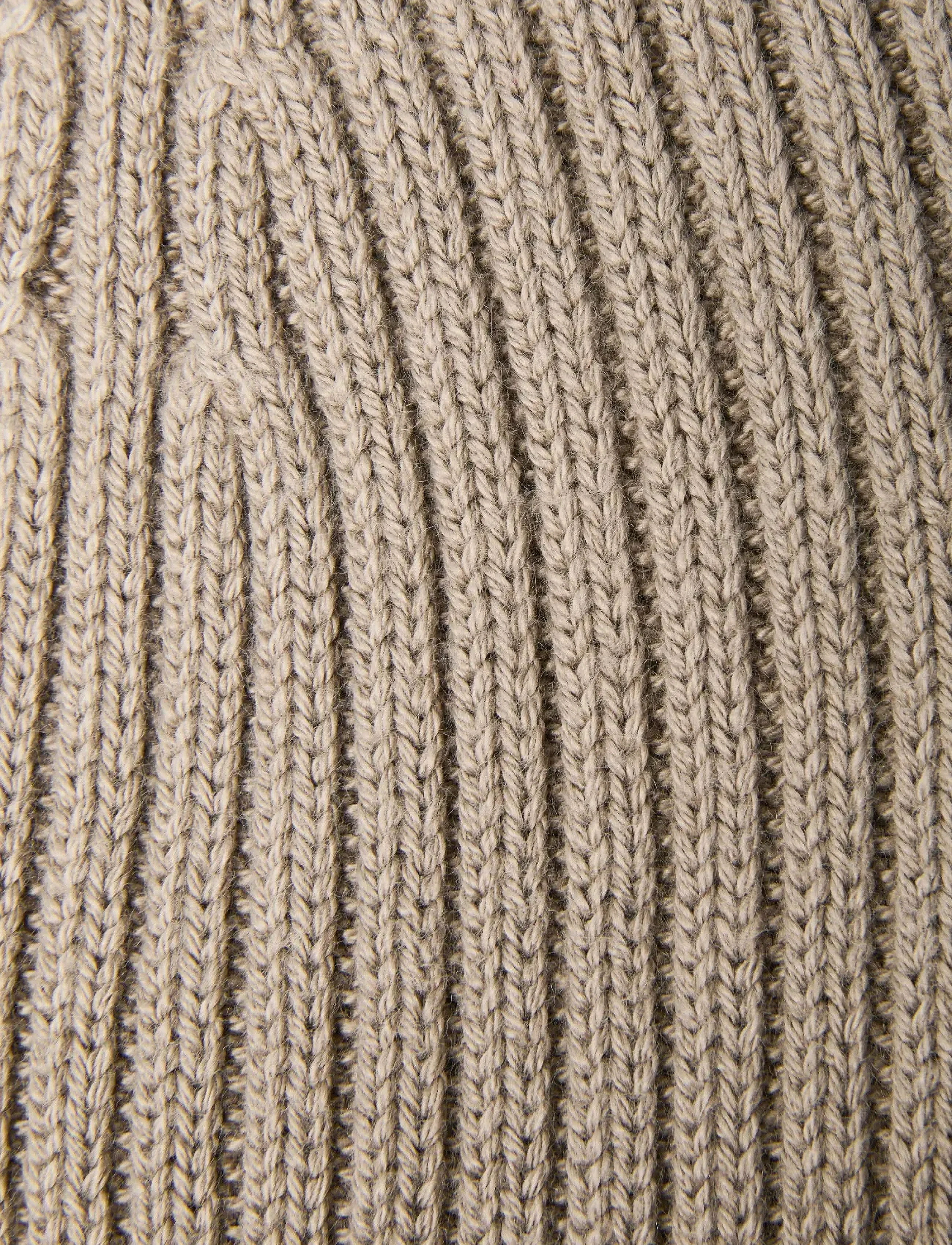 Calvin Klein - PATCH CHUNKY RIB COTTON BEANIE - osta olukorra järgi - brindle - 3