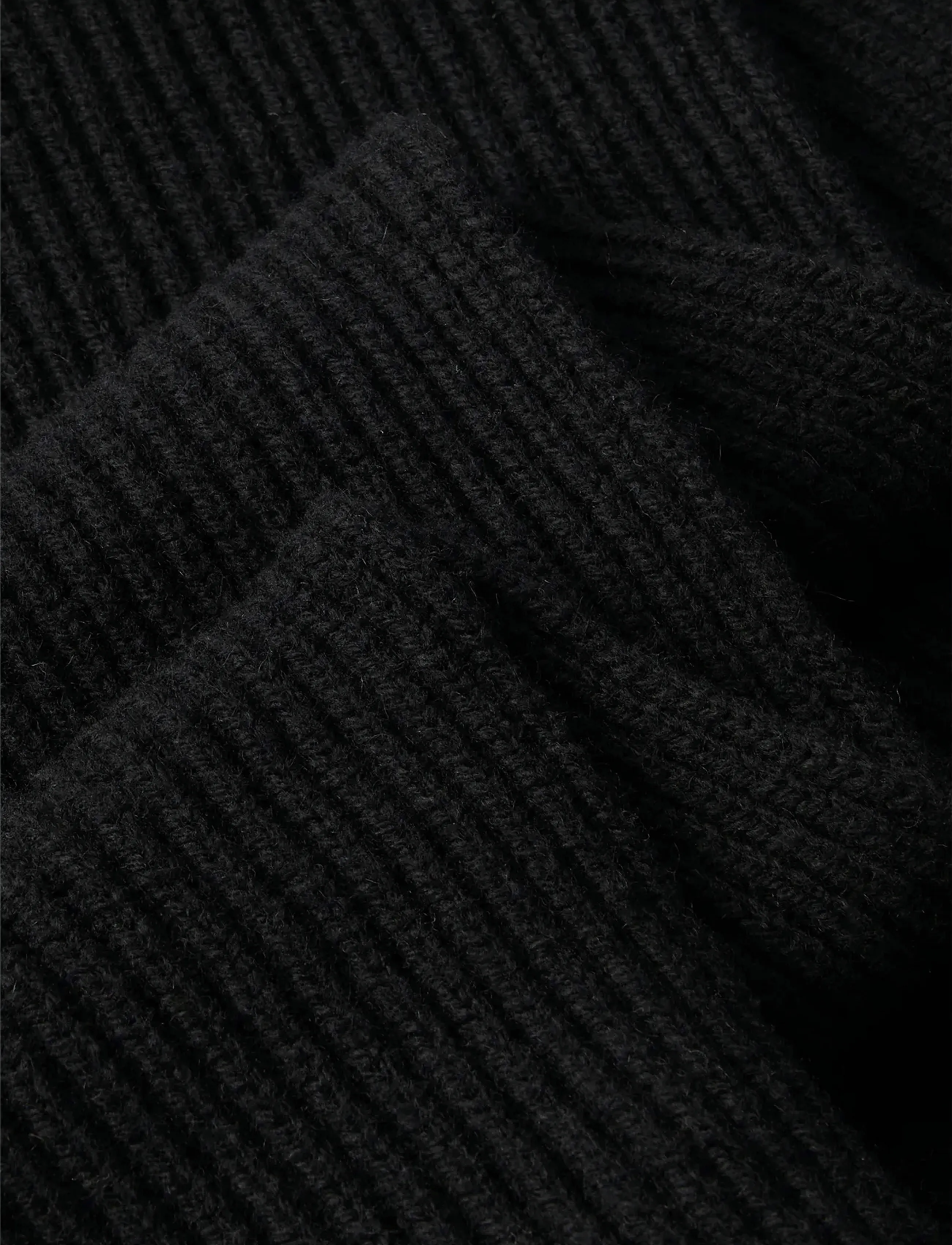 Calvin Klein - CK METAL WOOL RIB SCARF - talvesallid - black - 3