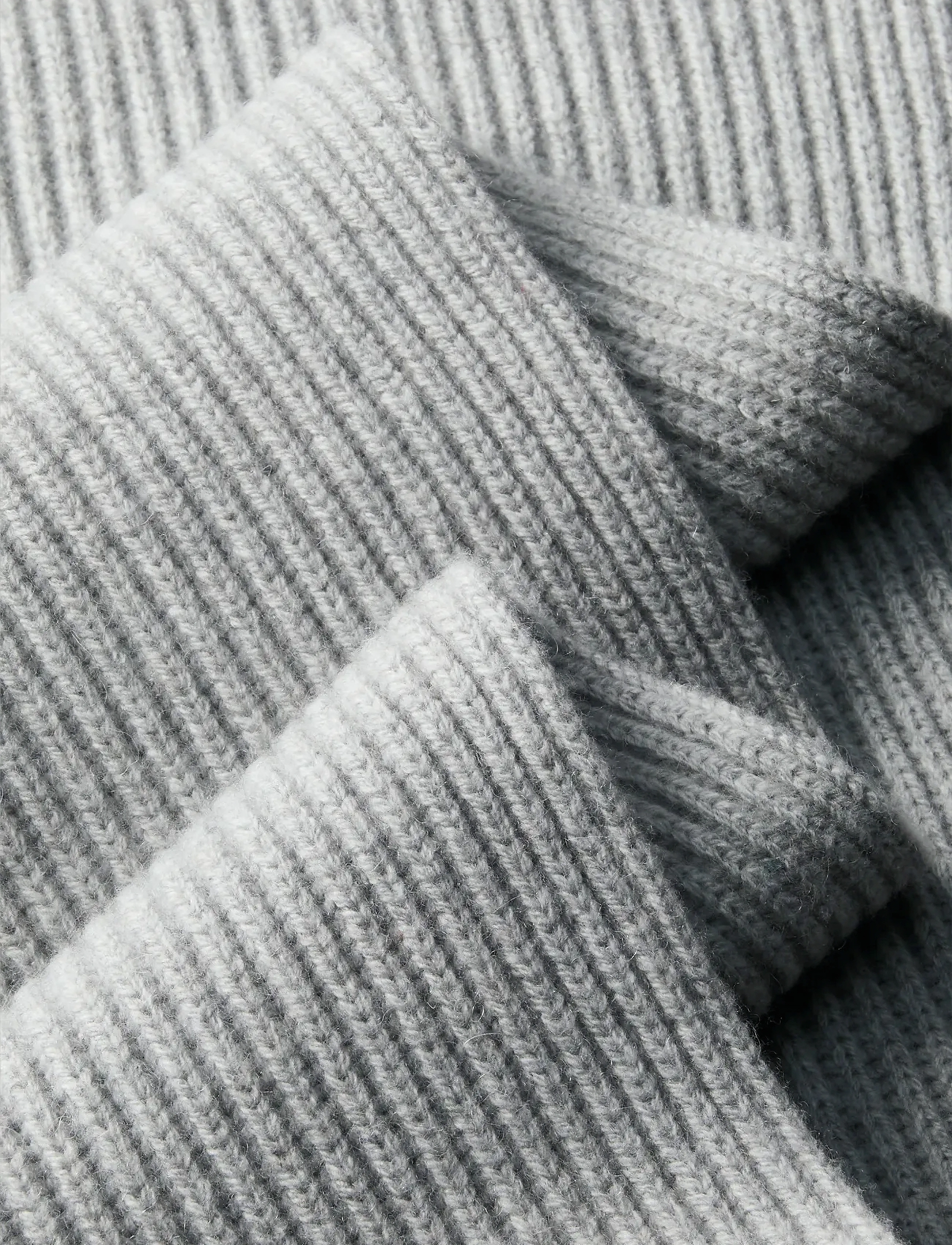 Calvin Klein - CK METAL WOOL RIB SCARF - kaulahuivit - light grey heather - 3