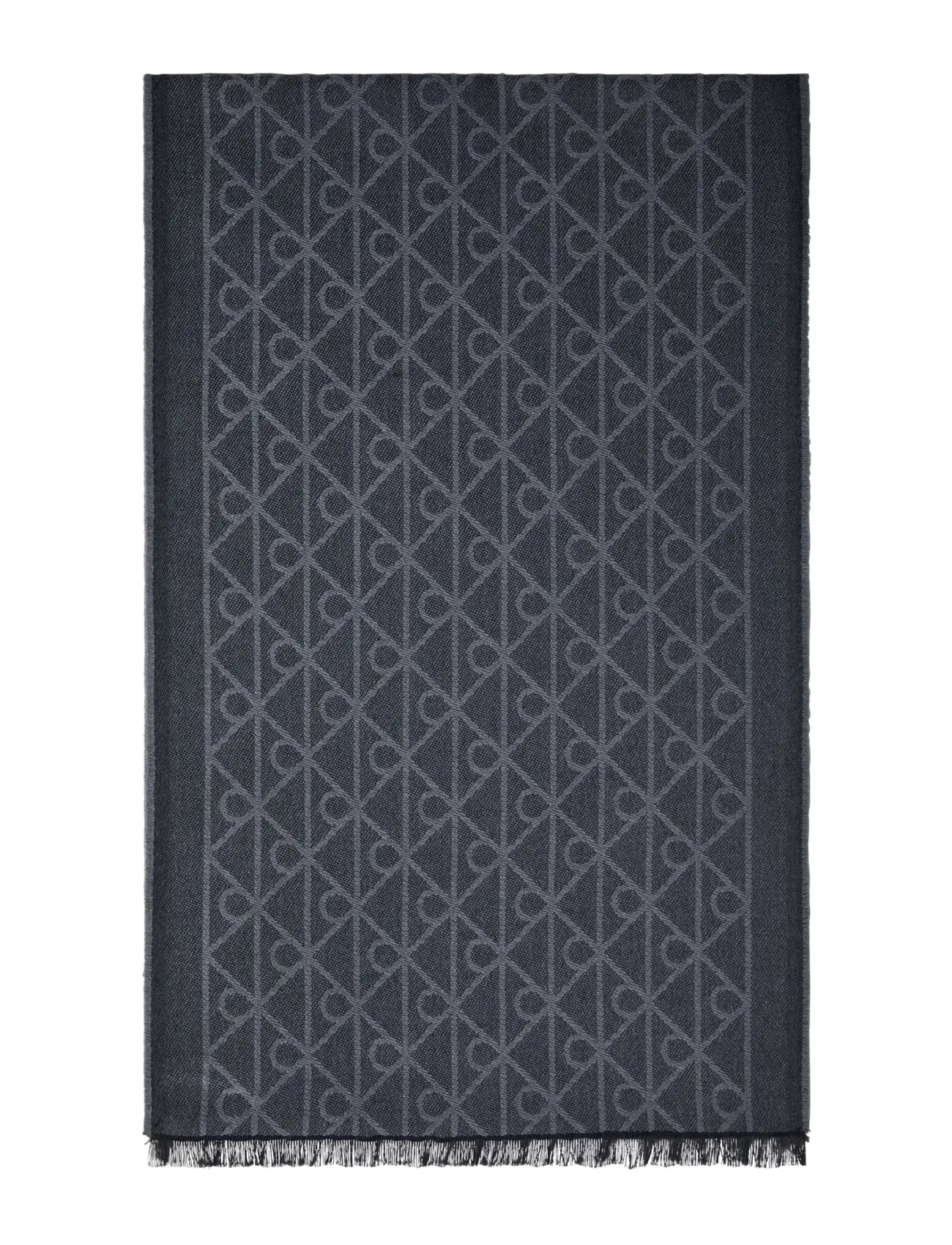 Calvin Klein - TONAL AOP JCQ LW SCARF - black - 1