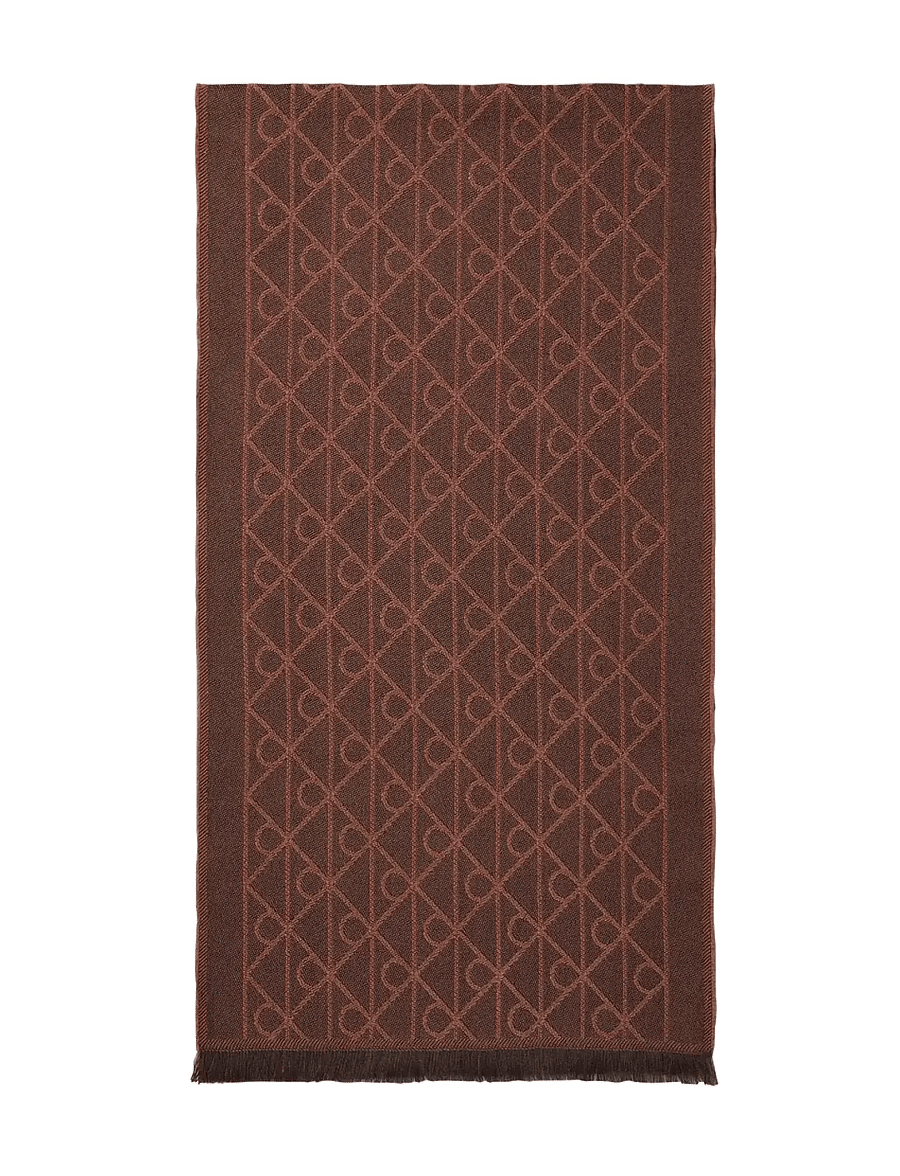 Calvin Klein - TONAL AOP JCQ LW SCARF - winterschals - delicioso - 0