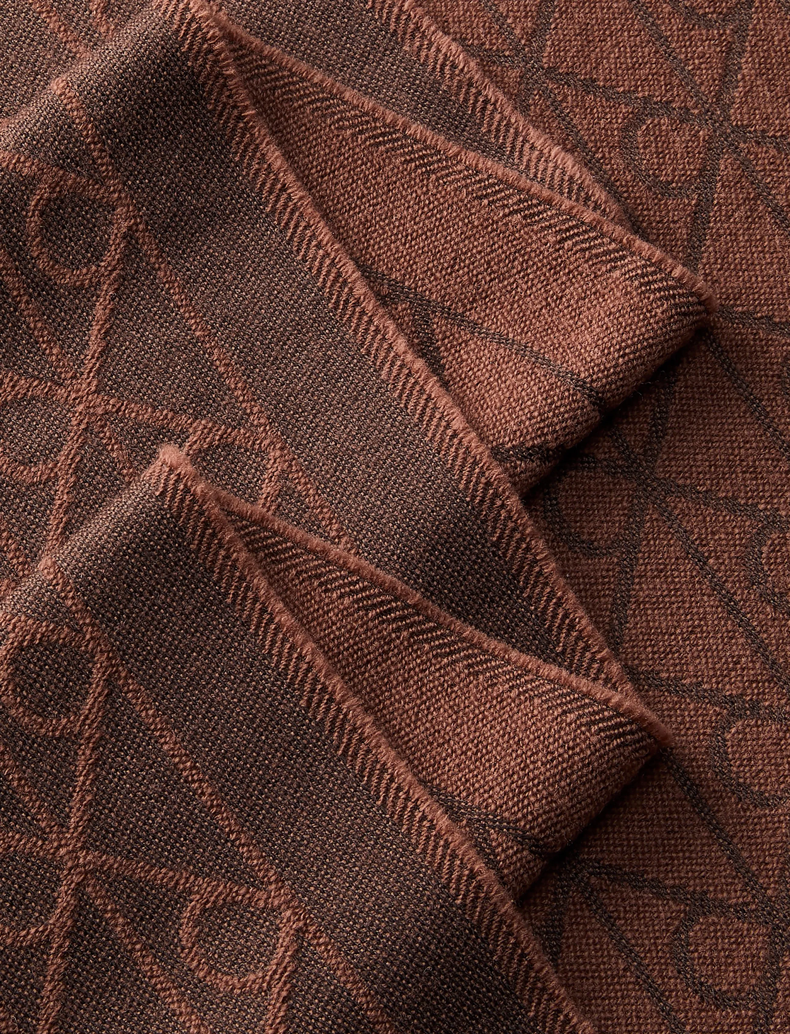 Calvin Klein - TONAL AOP JCQ LW SCARF - winterschals - delicioso - 1
