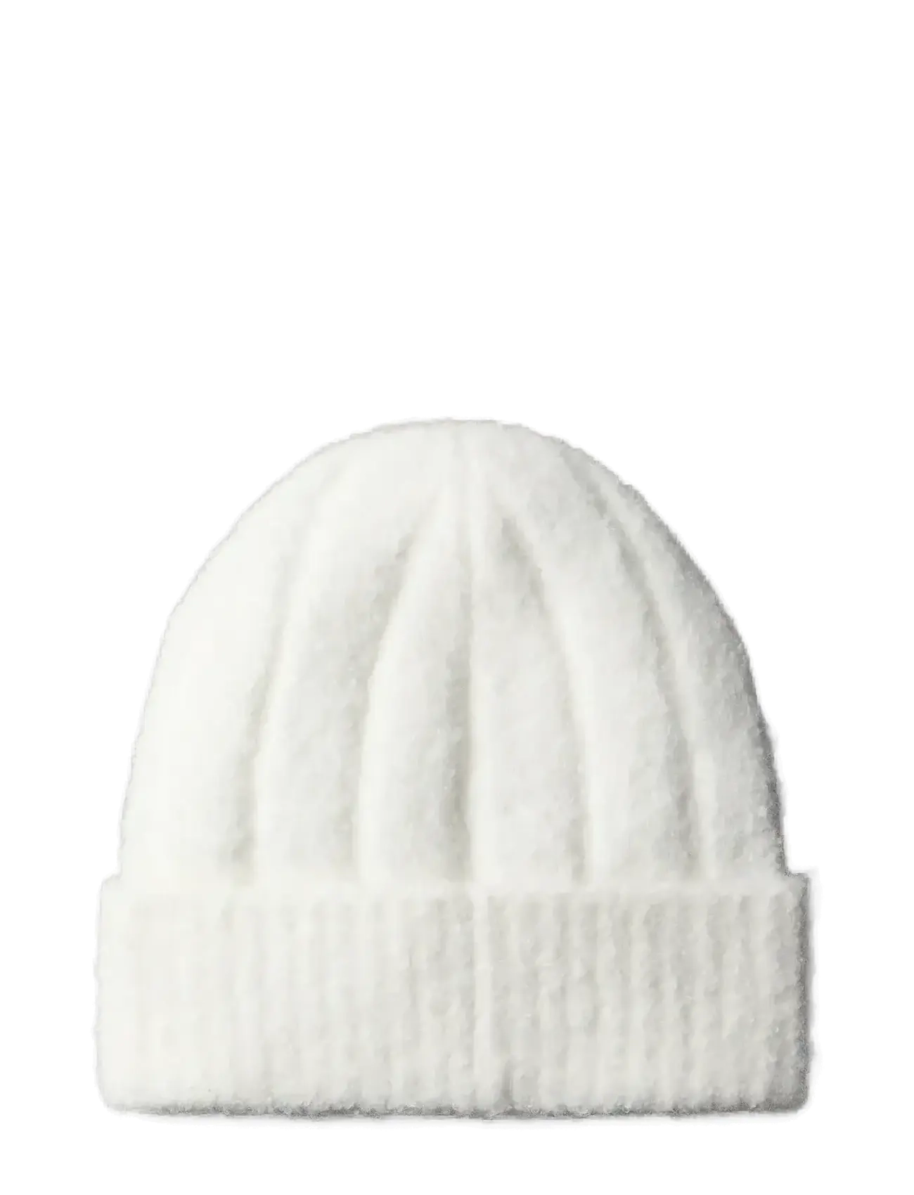 Calvin Klein - CK PATCH BOUCLE BEANIE - mössor - lily white - 1