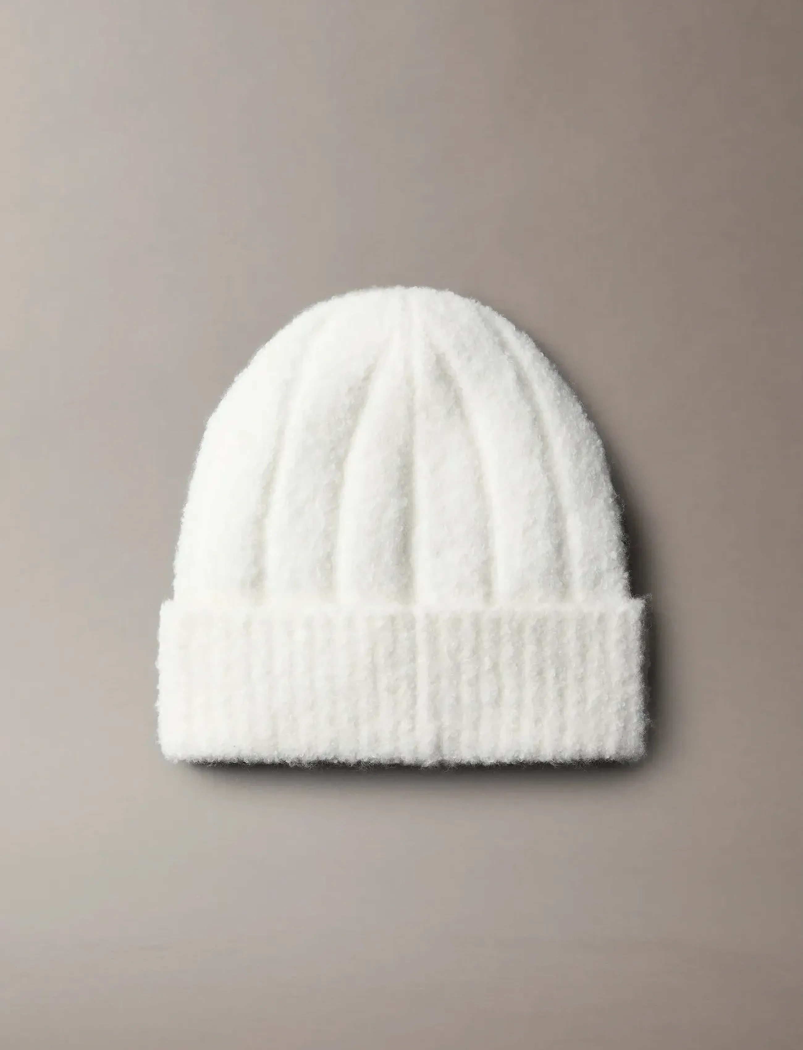 Calvin Klein - CK PATCH BOUCLE BEANIE - mössor - lily white - 3