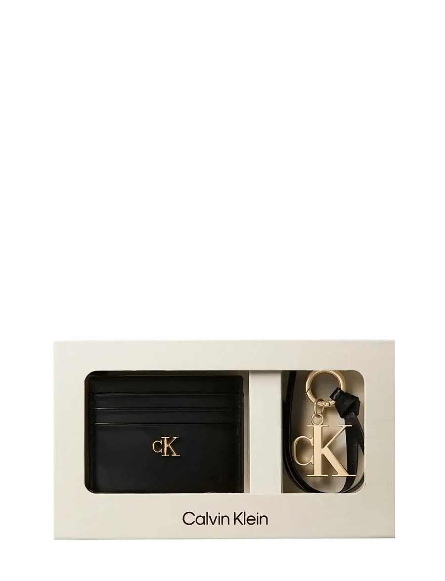 Calvin Klein - CK CARDCASE + CK KEY FOB - card holders - black - 0