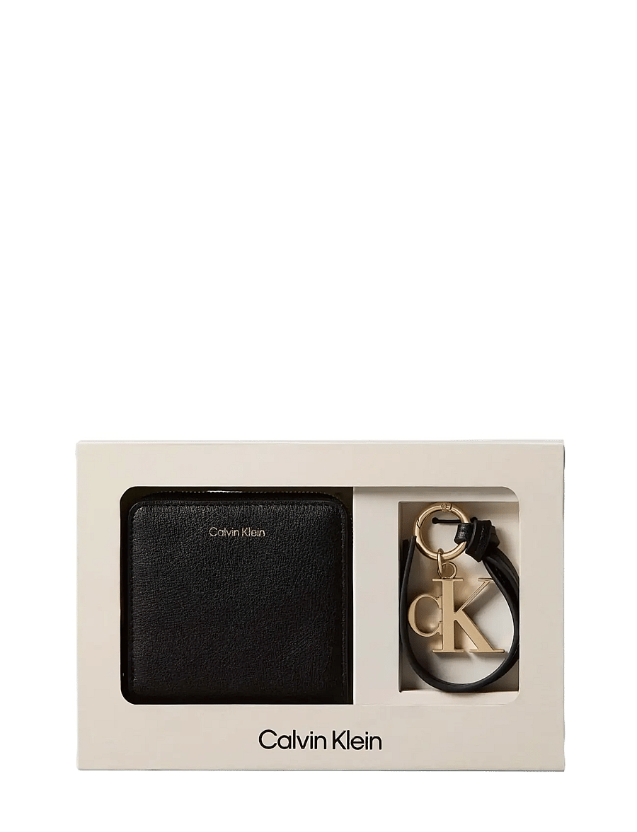 Calvin Klein - CK WALLET + CK KEY FOB - black - 0
