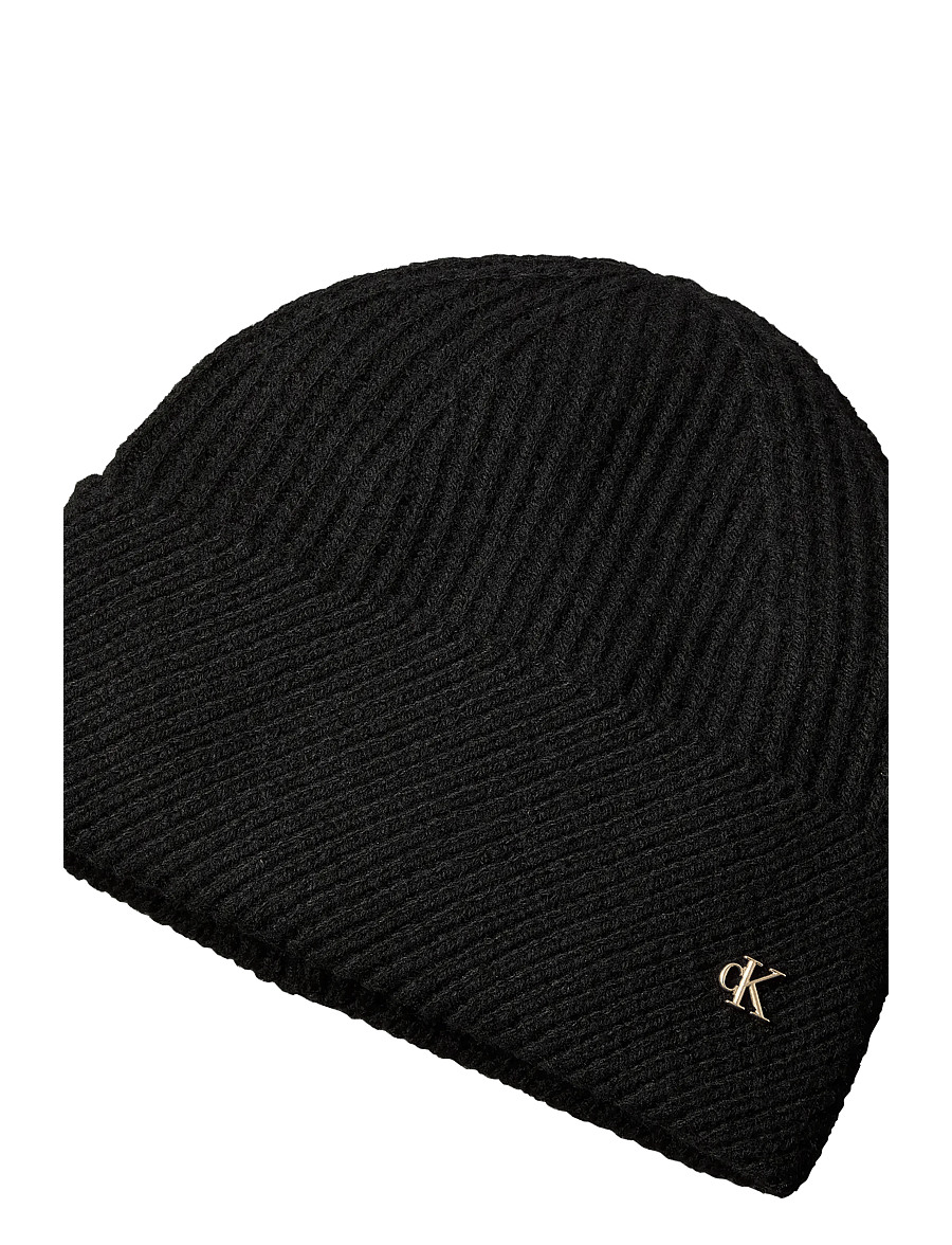 Calvin Klein - CK METAL BEANIE+GLOVES GIFTSET - sõrmikud - black - 2