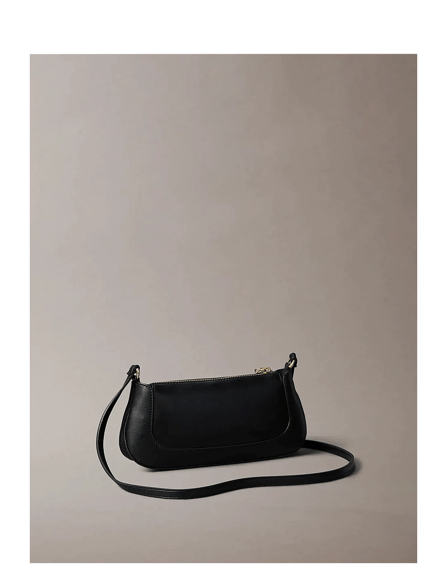Calvin Klein - HARDWARE ZIP CROSSBODY - crossbody tassen - black - 1