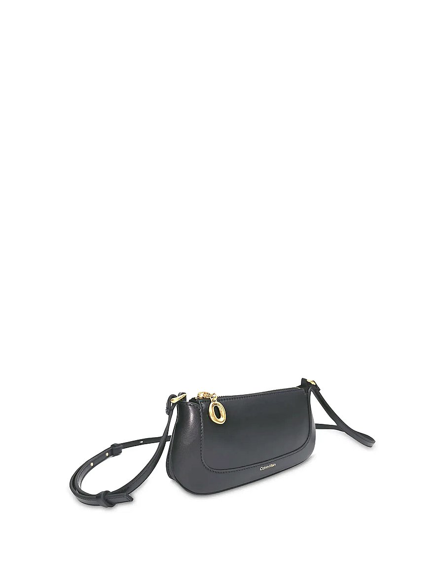 Calvin Klein - HARDWARE ZIP CROSSBODY - crossbody tassen - black - 4