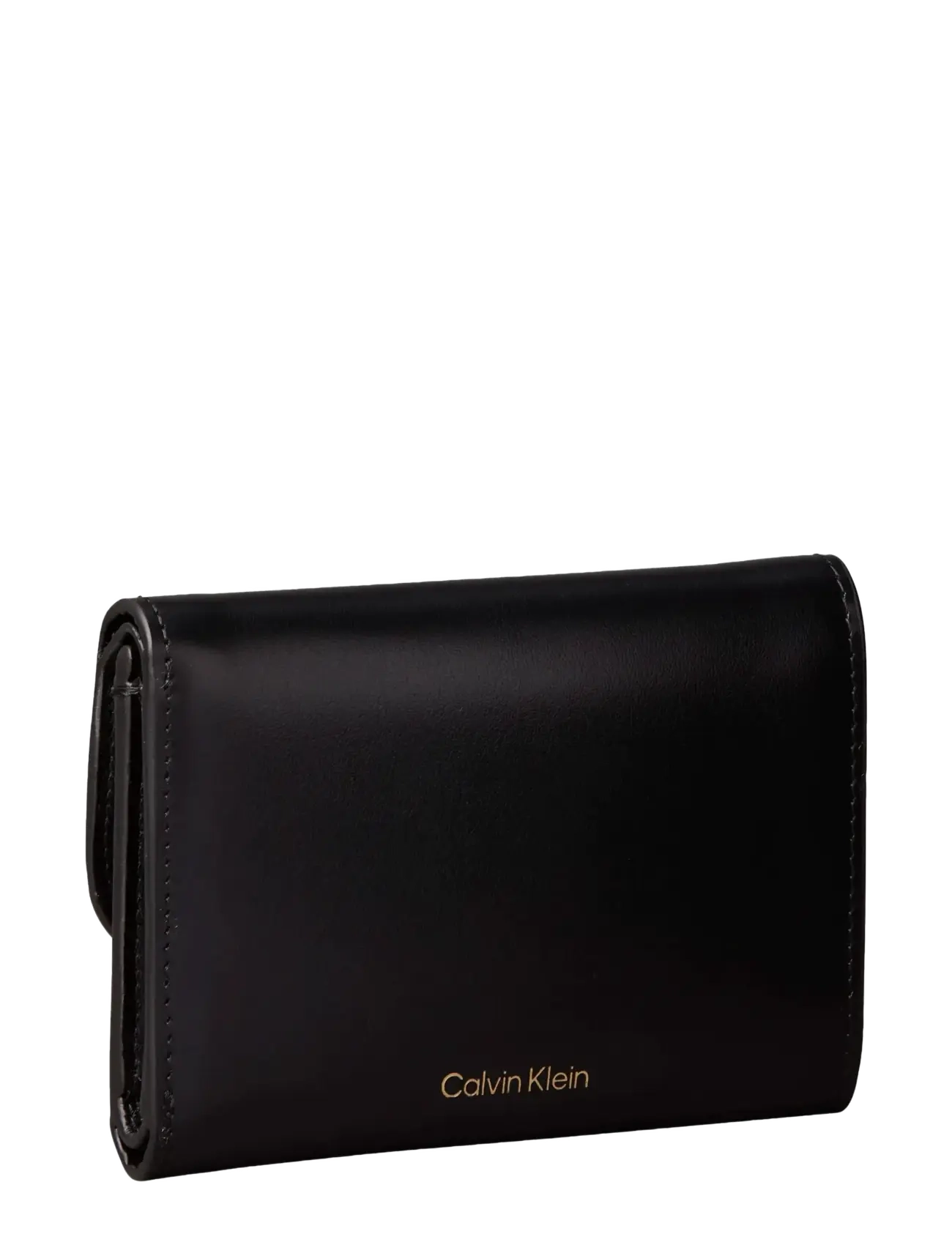 Calvin Klein - HARDWARE TRIFOLD WITH ZIP POCKET - black - 1