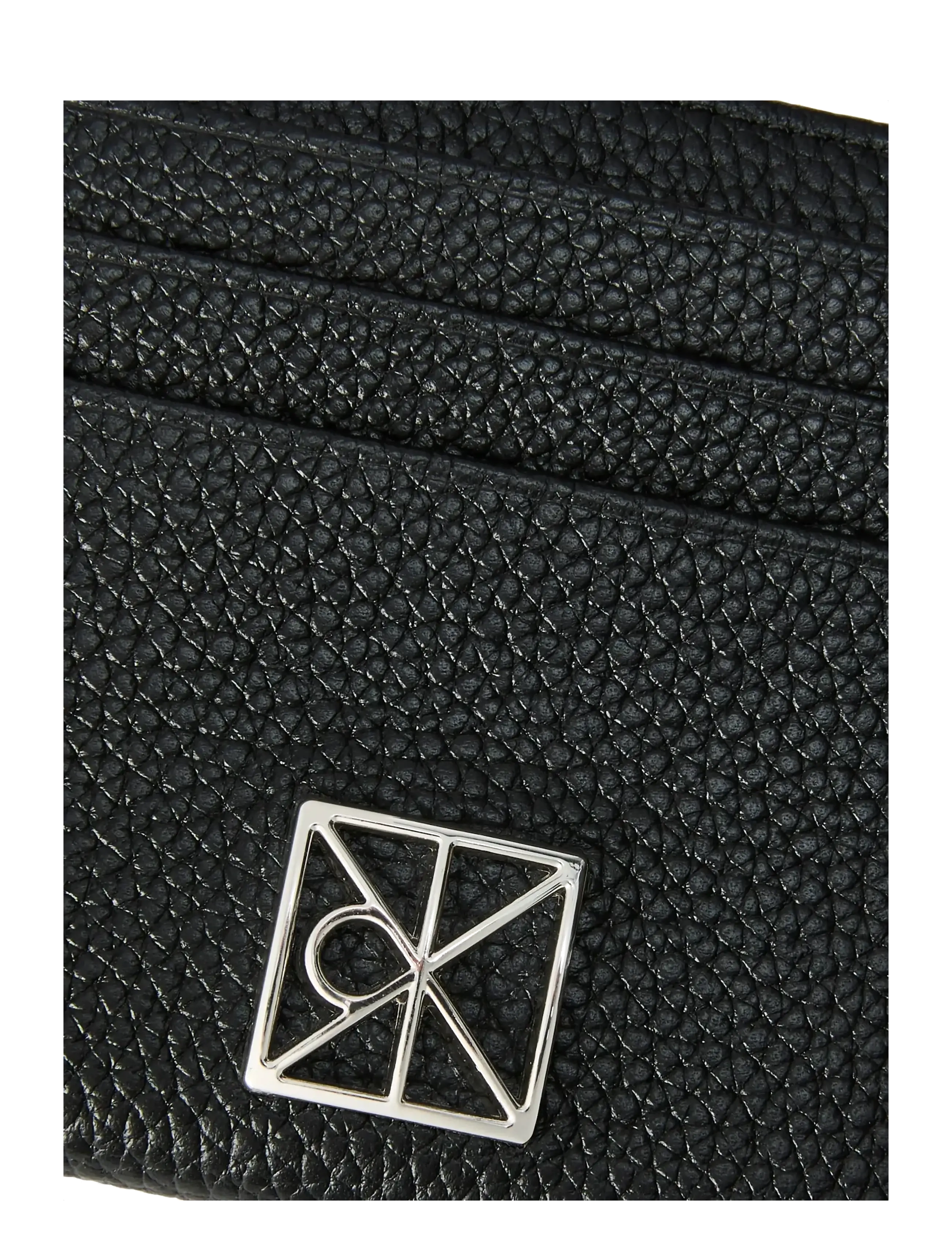 Calvin Klein - EMBLEM HW PEBBLE CARDHOLDER - card holders - black - 2
