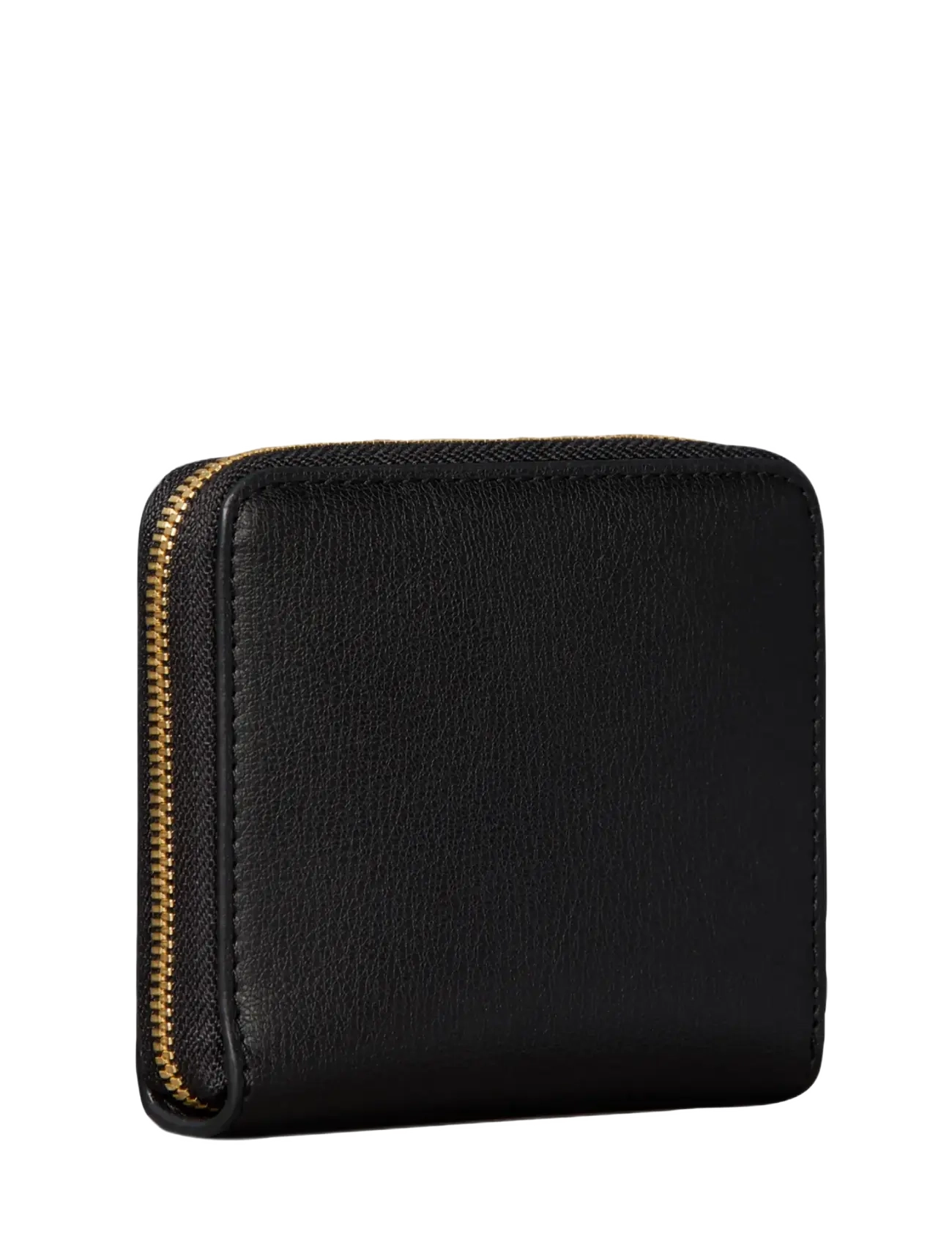 Calvin Klein - FOIL LOGO MEDIUM ZIP AROUND - portemonnaies - black toasted coconut - 1