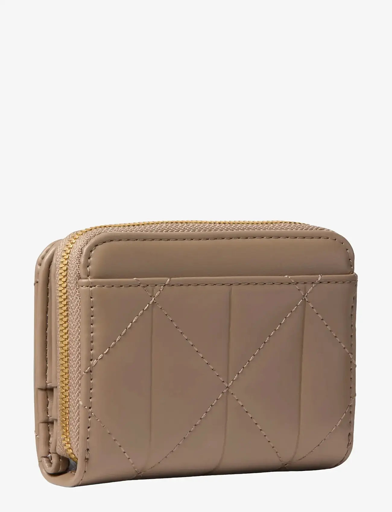 Calvin Klein - QUILTED FLAP ZIP AROUND - lompakot - desert taupe - 1