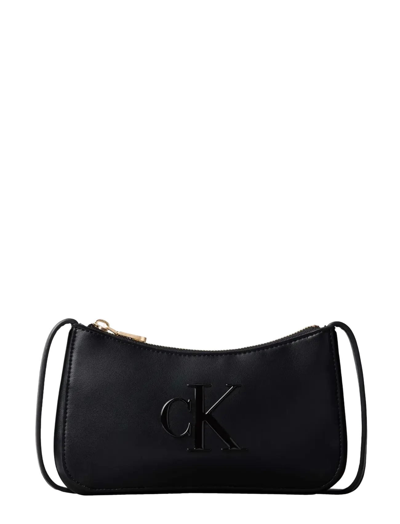 Calvin Klein - BOLD CK MINI BAG - skuldertasker - black - 1
