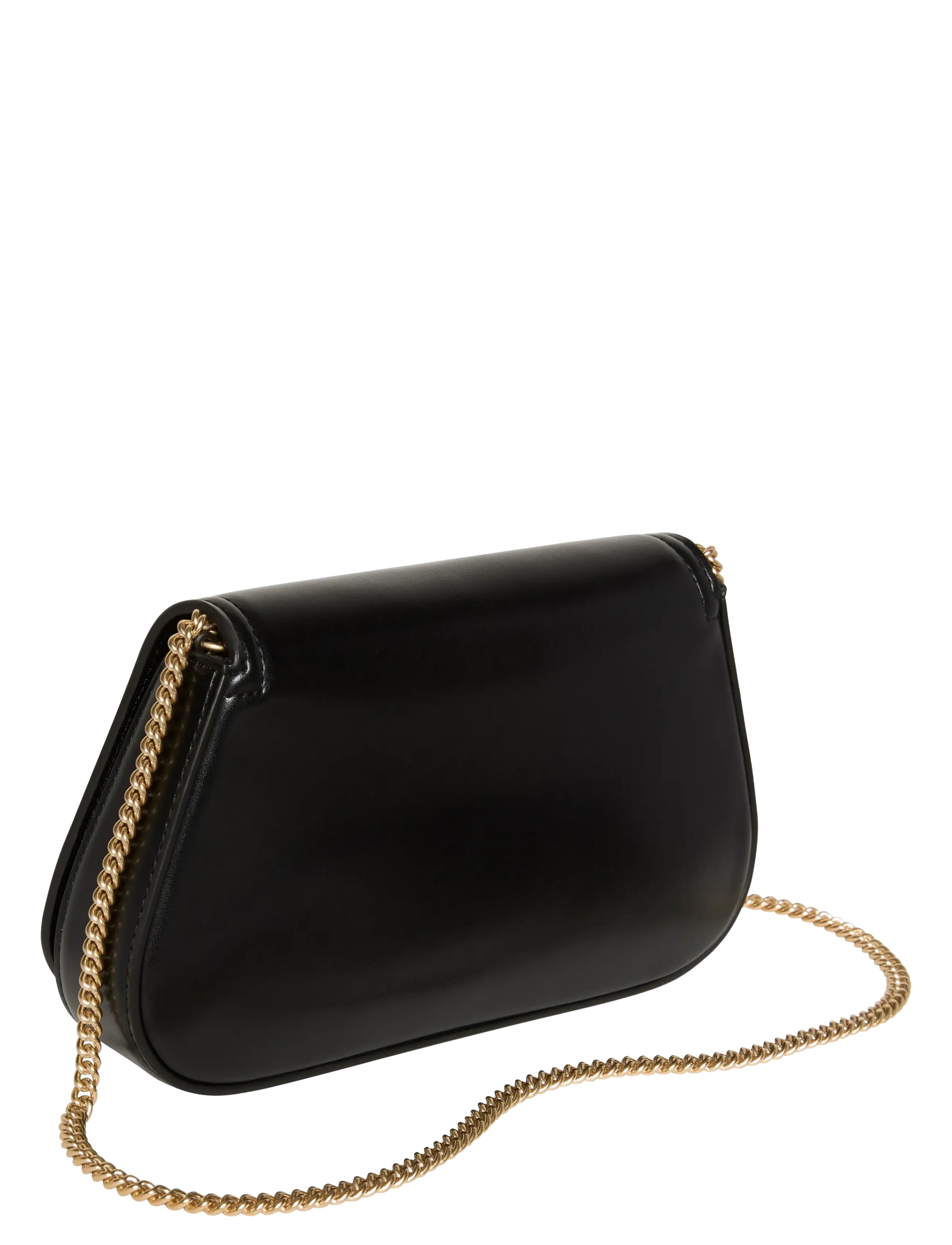 Calvin Klein - CK CURVED WALLET ON CHAIN - naudas maki - black - 1