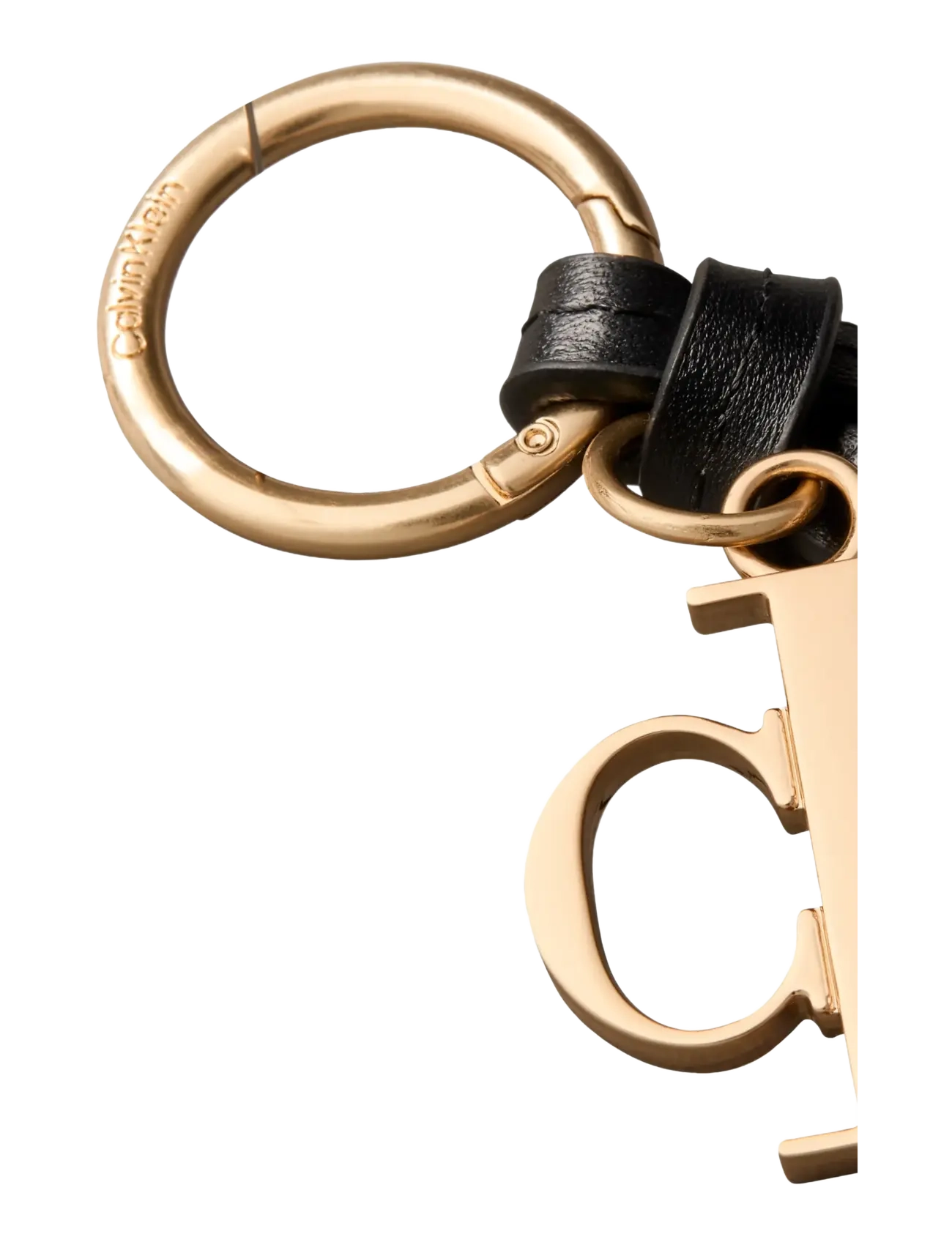 Calvin Klein - CK TASSLE BAG CHARM - nyckelringar & bag charms - black - 2