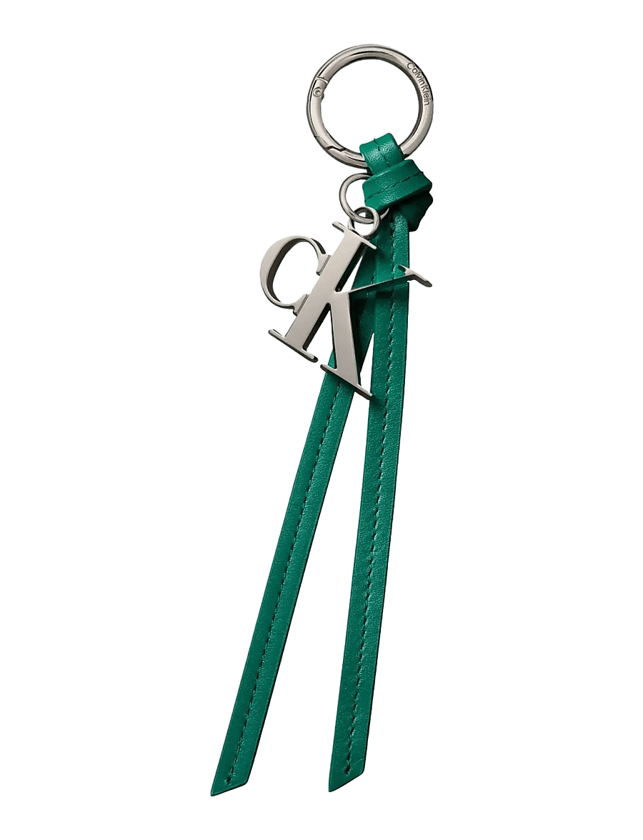 Calvin Klein - CK TASSLE BAG CHARM - nyckelringar & bag charms - enchanted forest - 0
