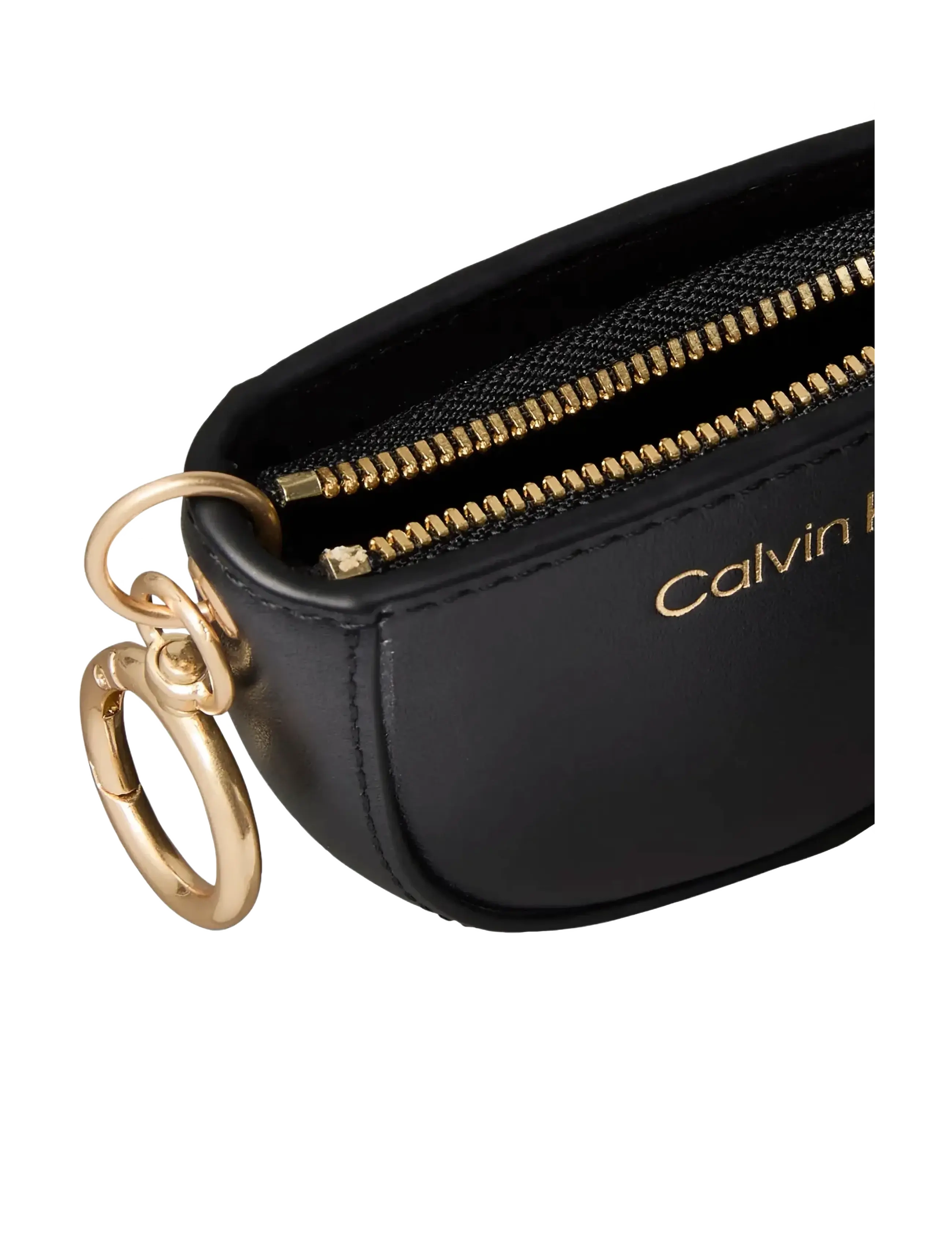Calvin Klein - CK EMBOSSED MINI POUCH BAG CHARM - schlüsselanhänger & taschenanhänger - black - 2