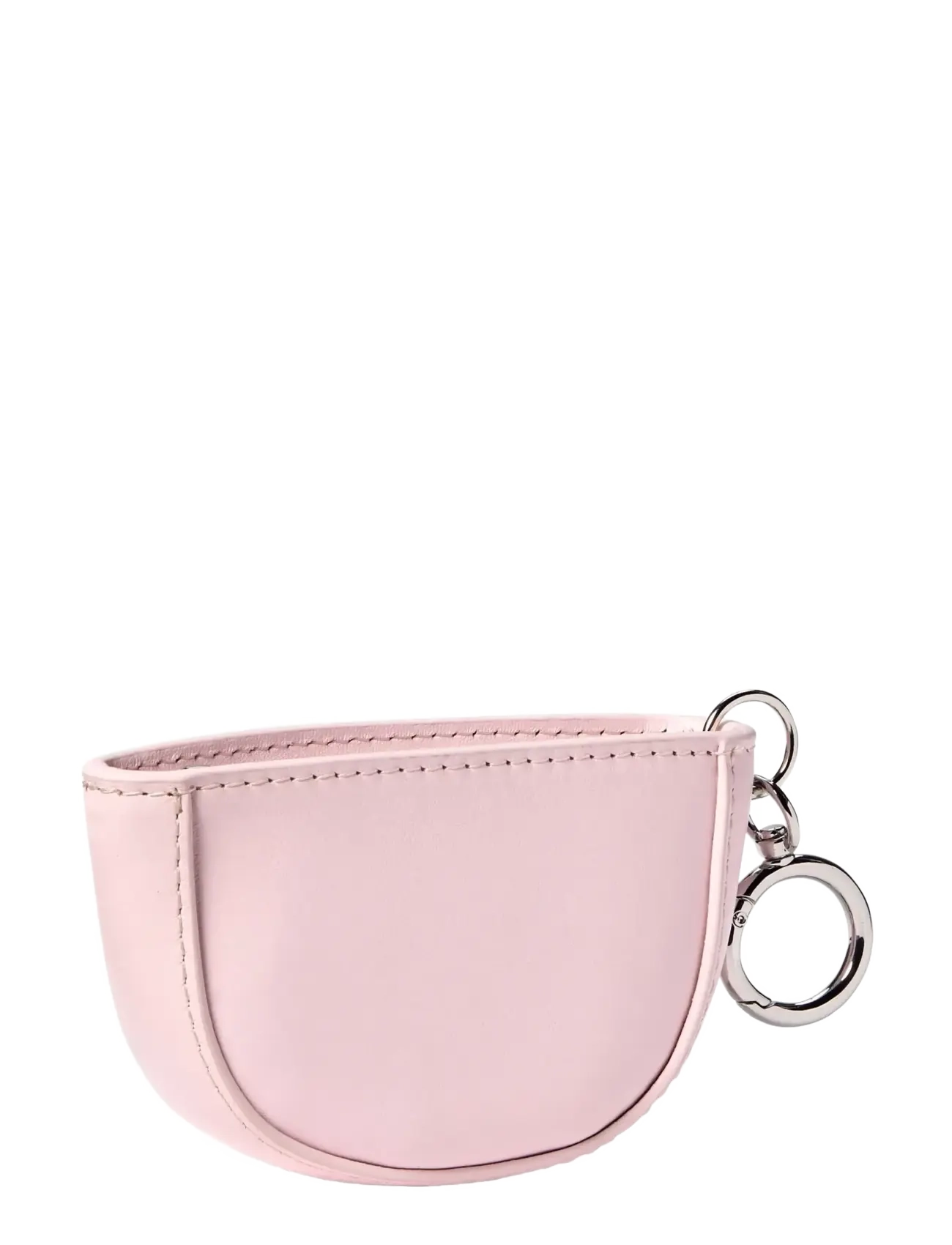 Calvin Klein - CK EMBOSSED MINI POUCH BAG CHARM - nøgleringe & bag charms - cradle pink - 1