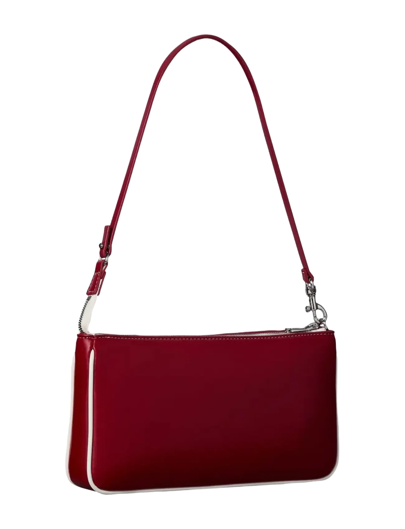 Calvin Klein - CONTRAST CK CONVERTIBLE POUCH - schultertaschen - bordeaux wine - 2