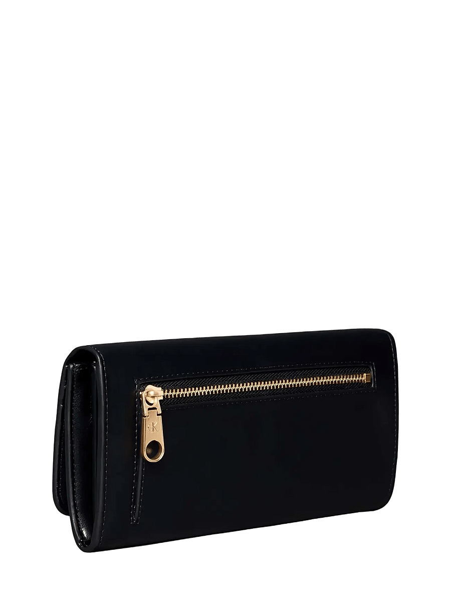Calvin Klein - CK LONG WALLET - plånböcker - black - 1