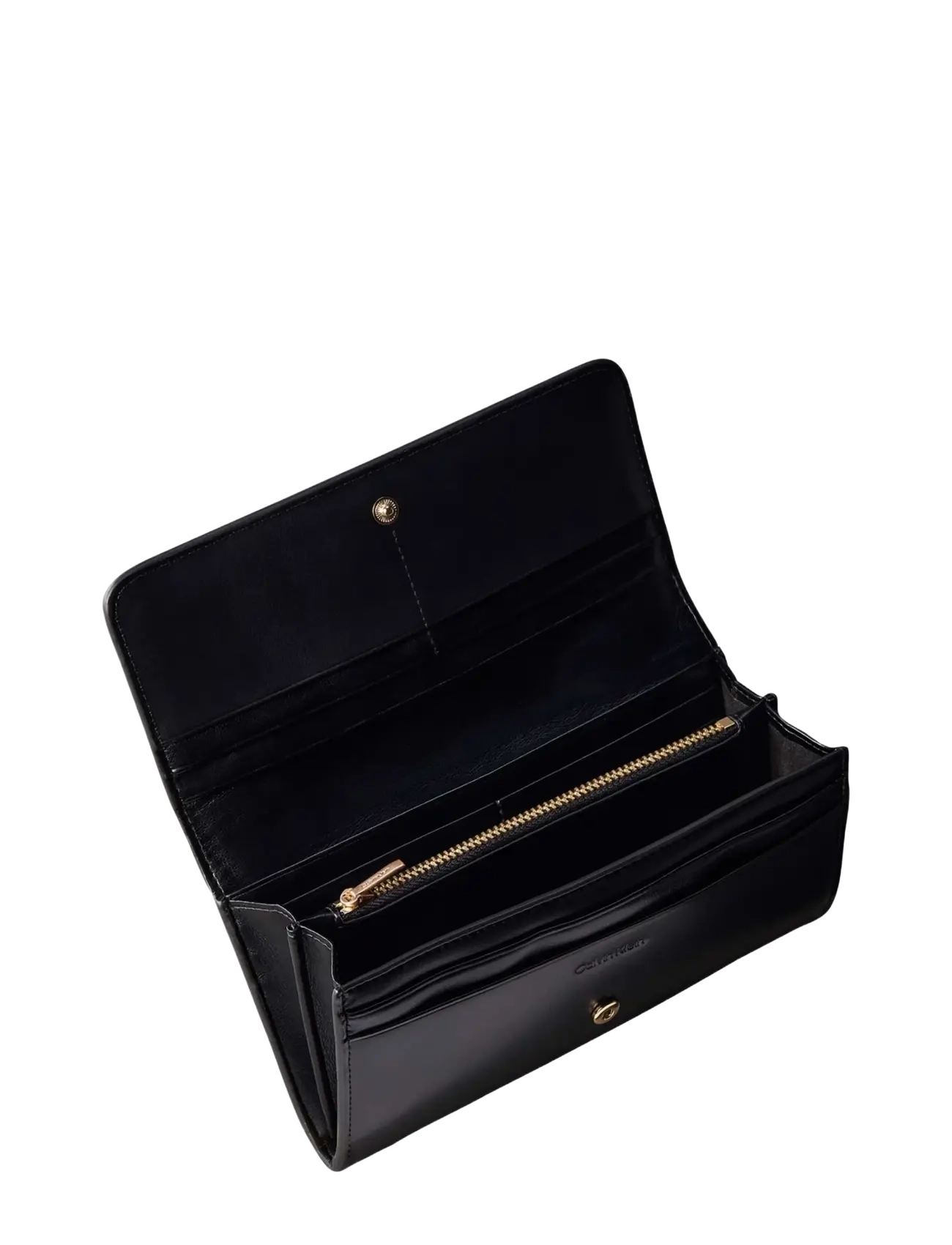 Calvin Klein - CK LONG WALLET - plånböcker - black - 2