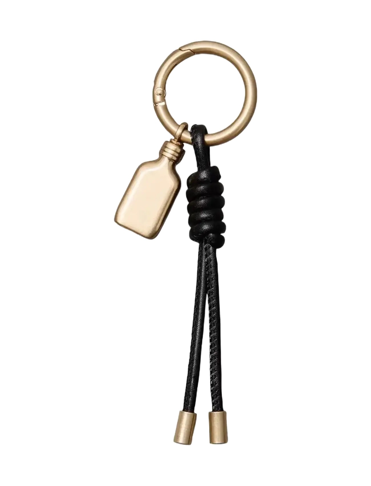 Calvin Klein - CK ONE BOTTLE MINI KEY CHARM - key rings & bag charms - black - 1