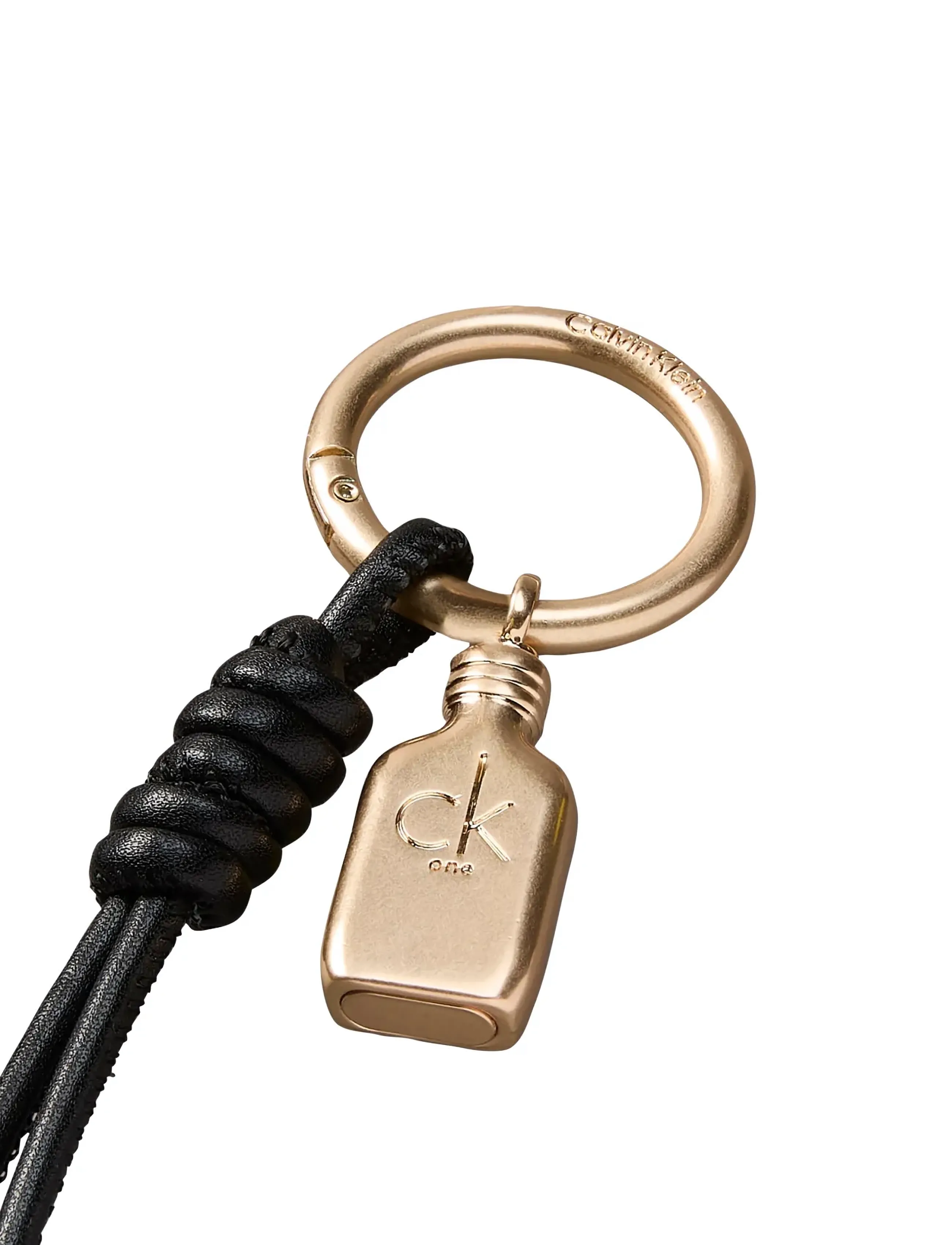 Calvin Klein - CK ONE BOTTLE MINI KEY CHARM - key rings & bag charms - black - 2