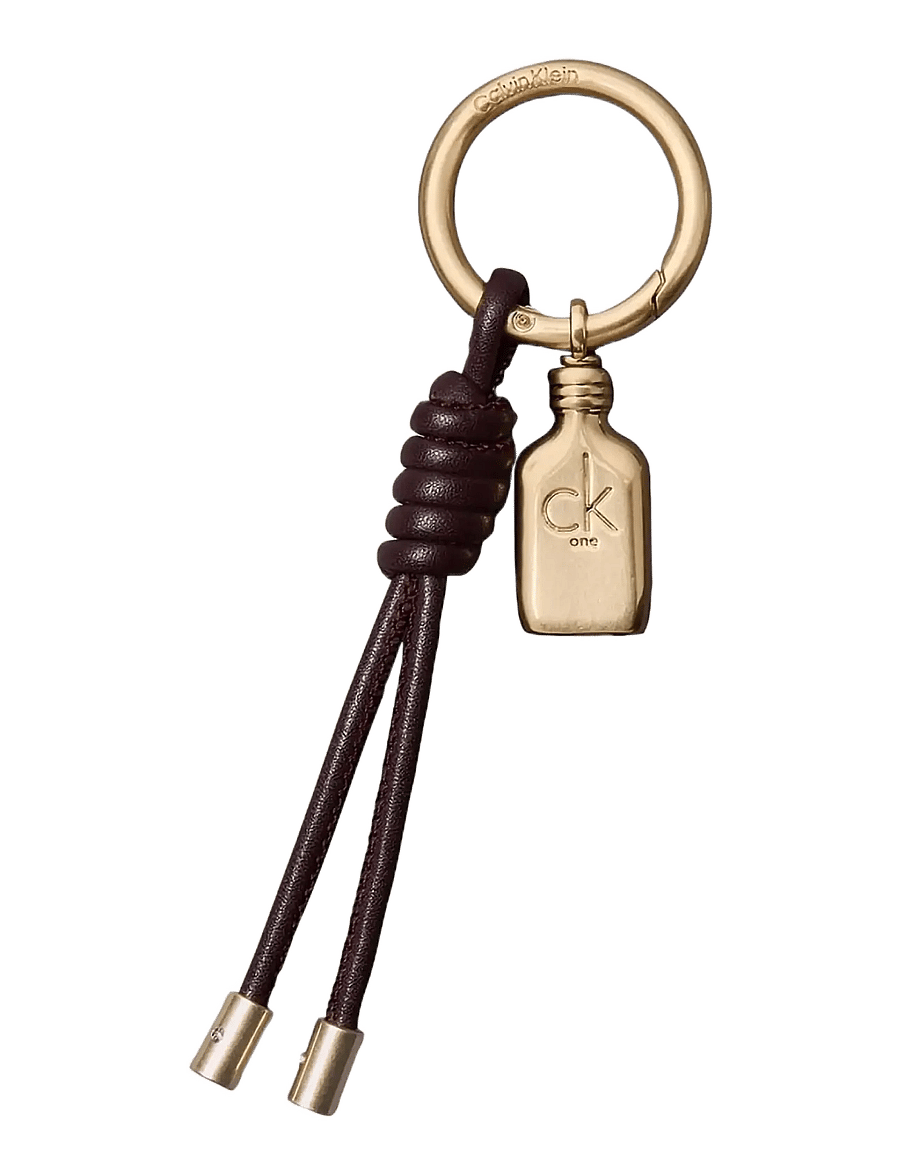 Calvin Klein - CK ONE BOTTLE MINI KEY CHARM - võtmehoidjad ja kotiripatsid - fudge - 0