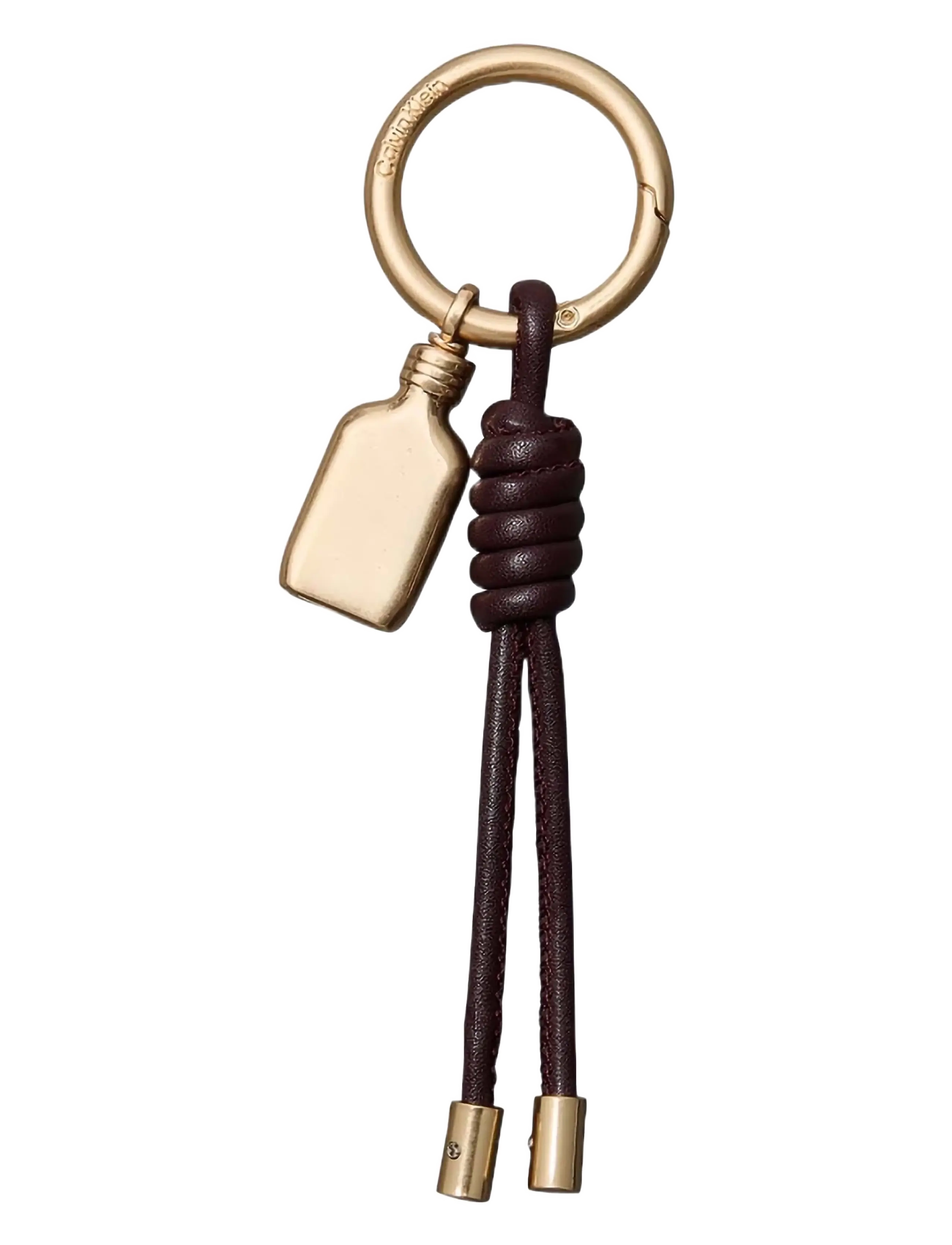 Calvin Klein - CK ONE BOTTLE MINI KEY CHARM - võtmehoidjad ja kotiripatsid - fudge - 1