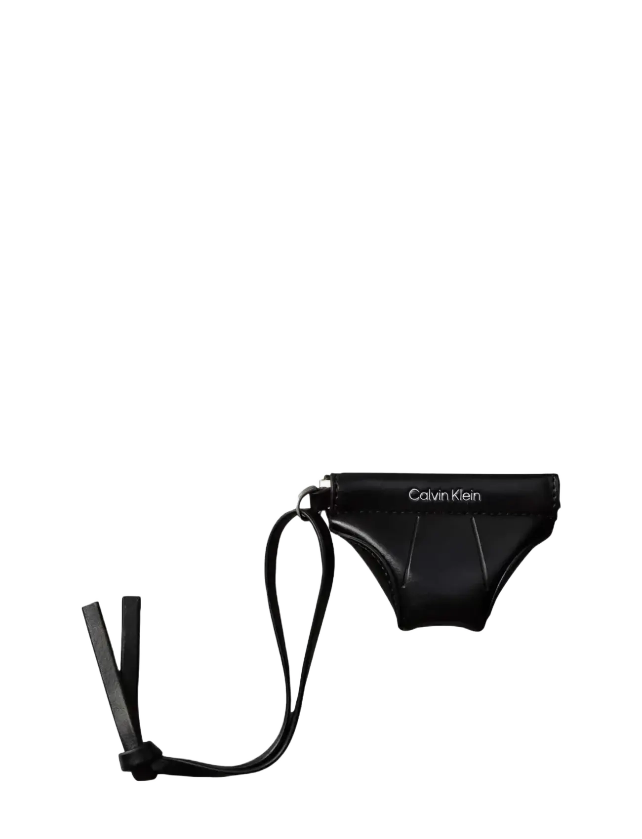 Calvin Klein MINI UNDERWEAR BAG CHARM - Bags - BLACK / black