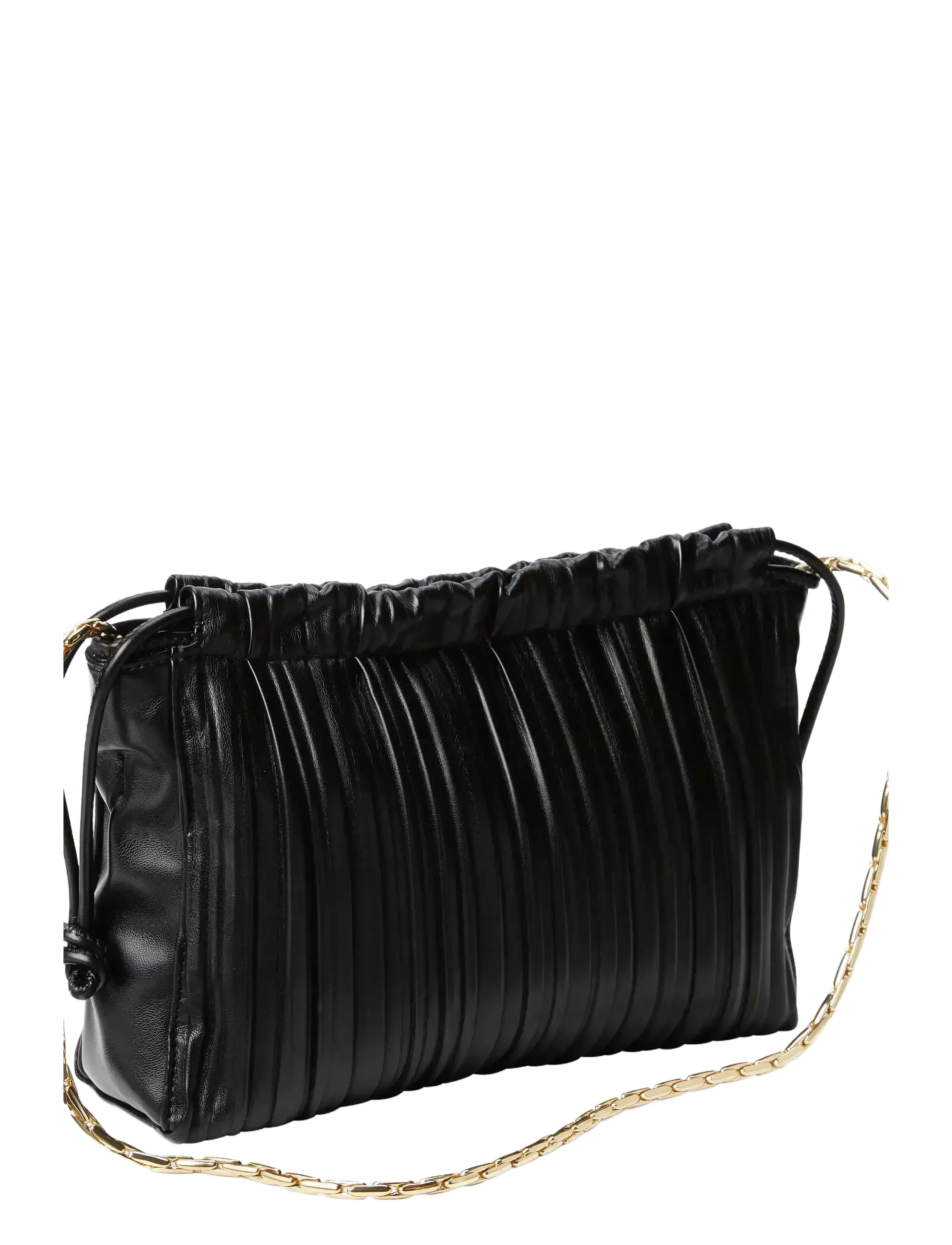 Calvin Klein - DRAWSTRING PLISSE CROSSBODY - accessories - black - 2