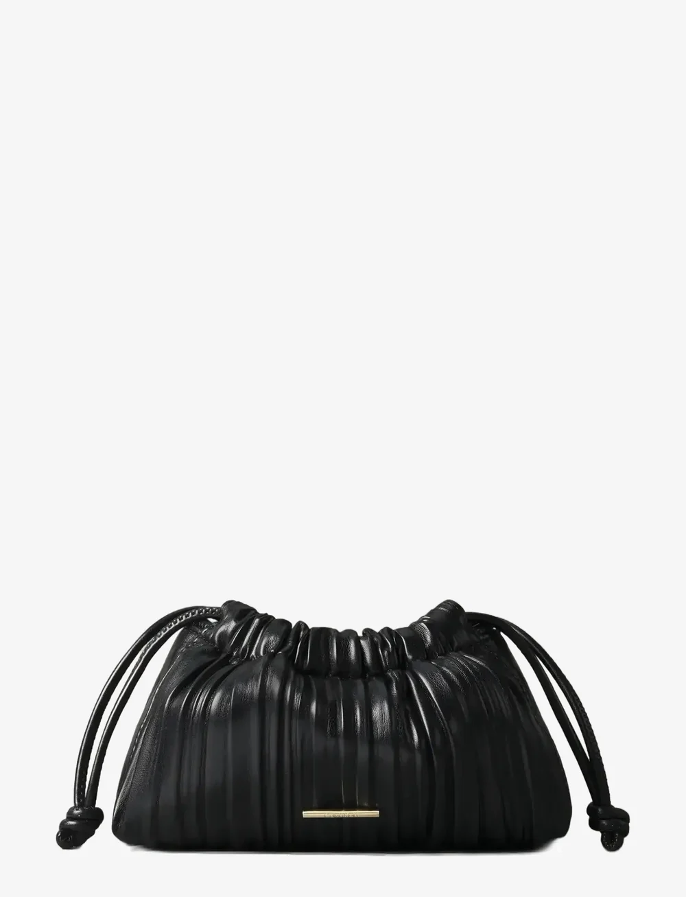Calvin Klein - DRAWSTRING PLISSE CONV MINI CB P - speciella tillfällen - black - 0